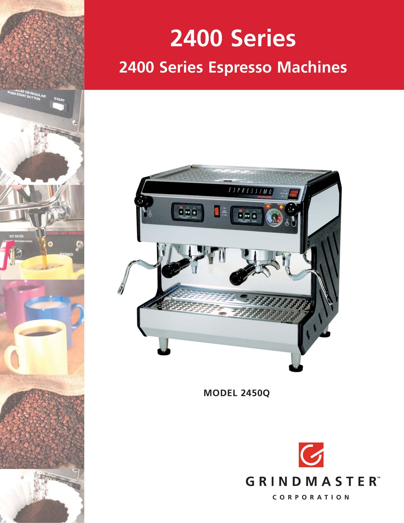 Grindmaster 2450Q Coffeemaker User Manual