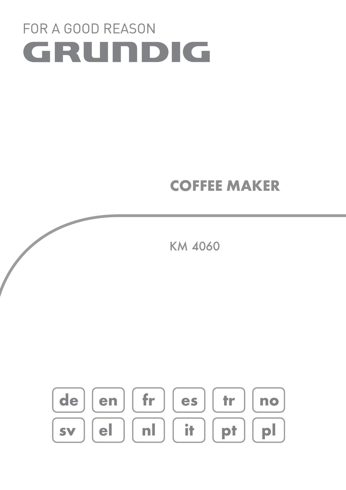 Grundig KM 4060 Coffeemaker User Manual