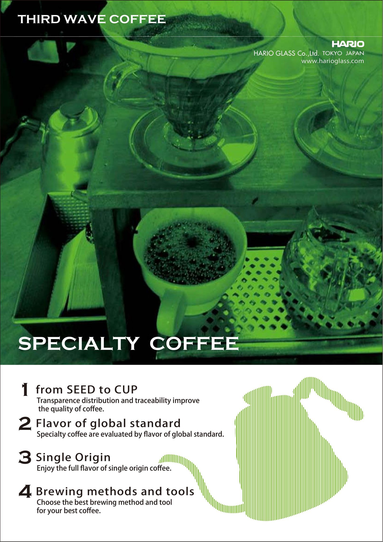 Hario Glass SCA-5 Coffeemaker User Manual