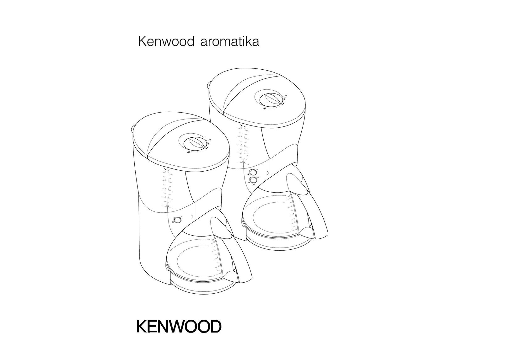 Kenwood CM700 Coffeemaker User Manual