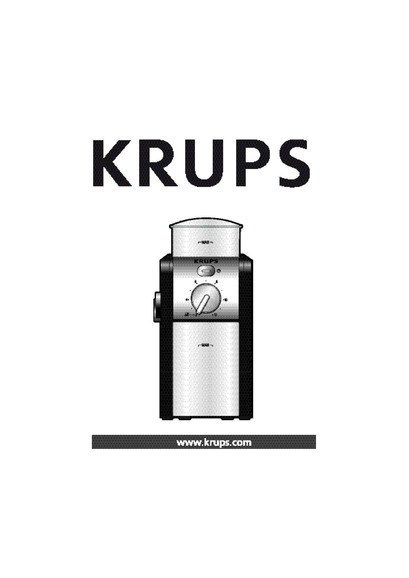 Krups GVX2 Coffeemaker User Manual