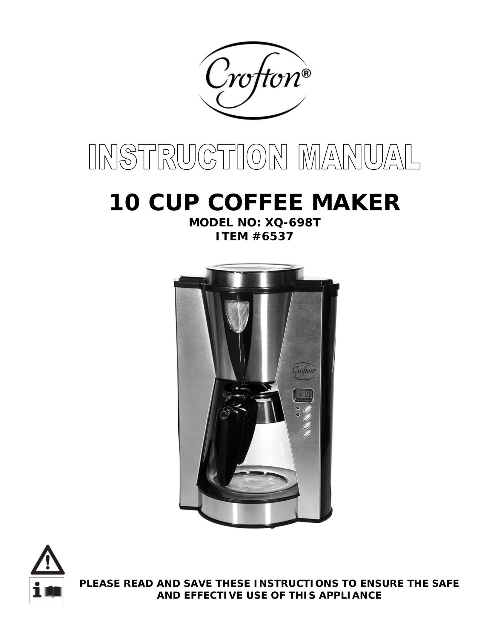 Wachsmuth & Krogmann XQ-698T Coffeemaker User Manual