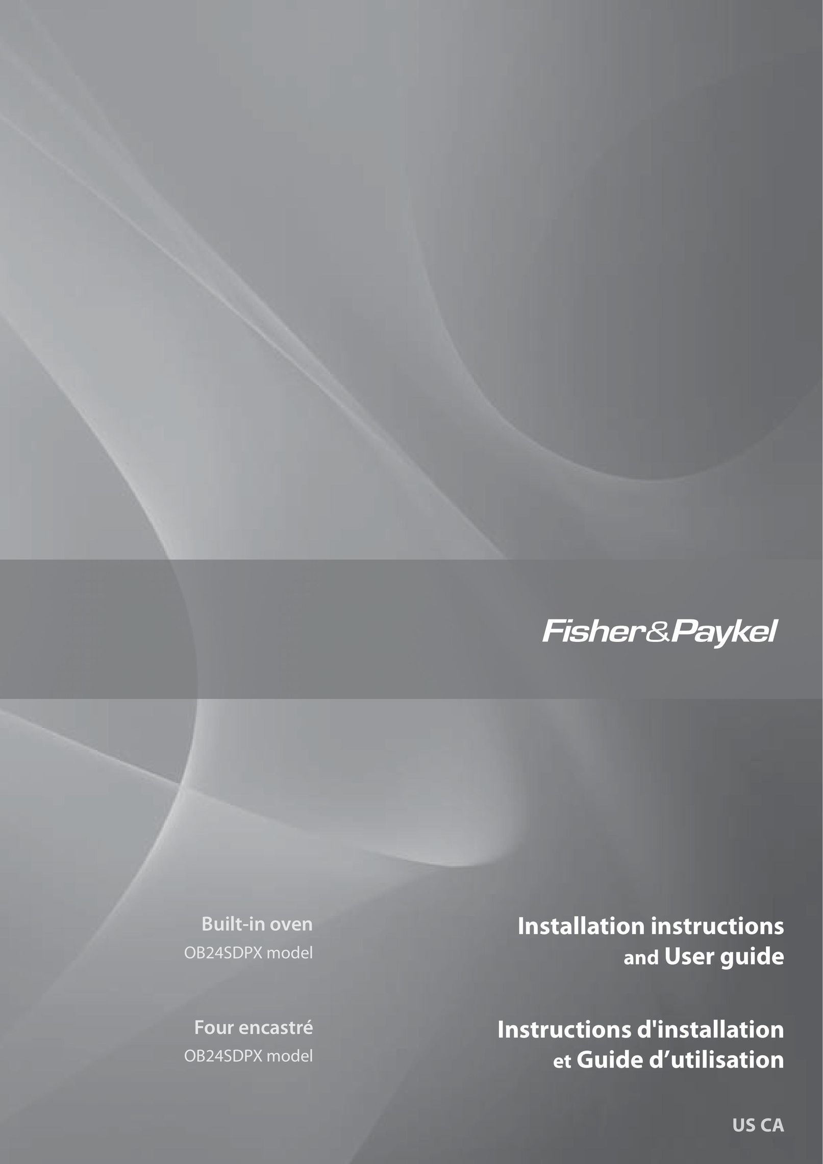 Fisher & Paykel OB24SDPX Convection Oven User Manual
