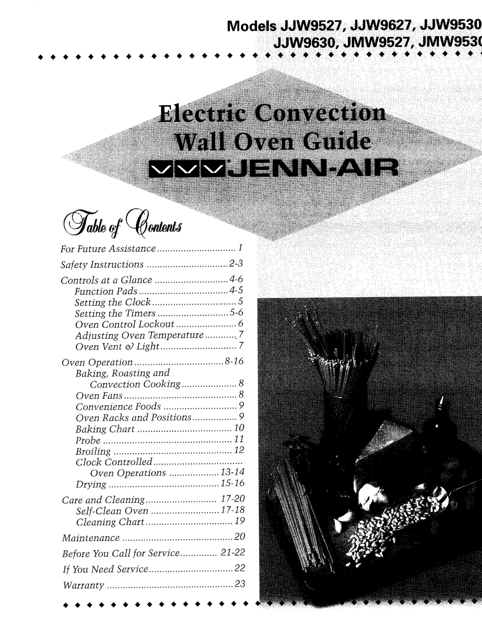 Jenn-Air 81t2P180_60 Convection Oven User Manual
