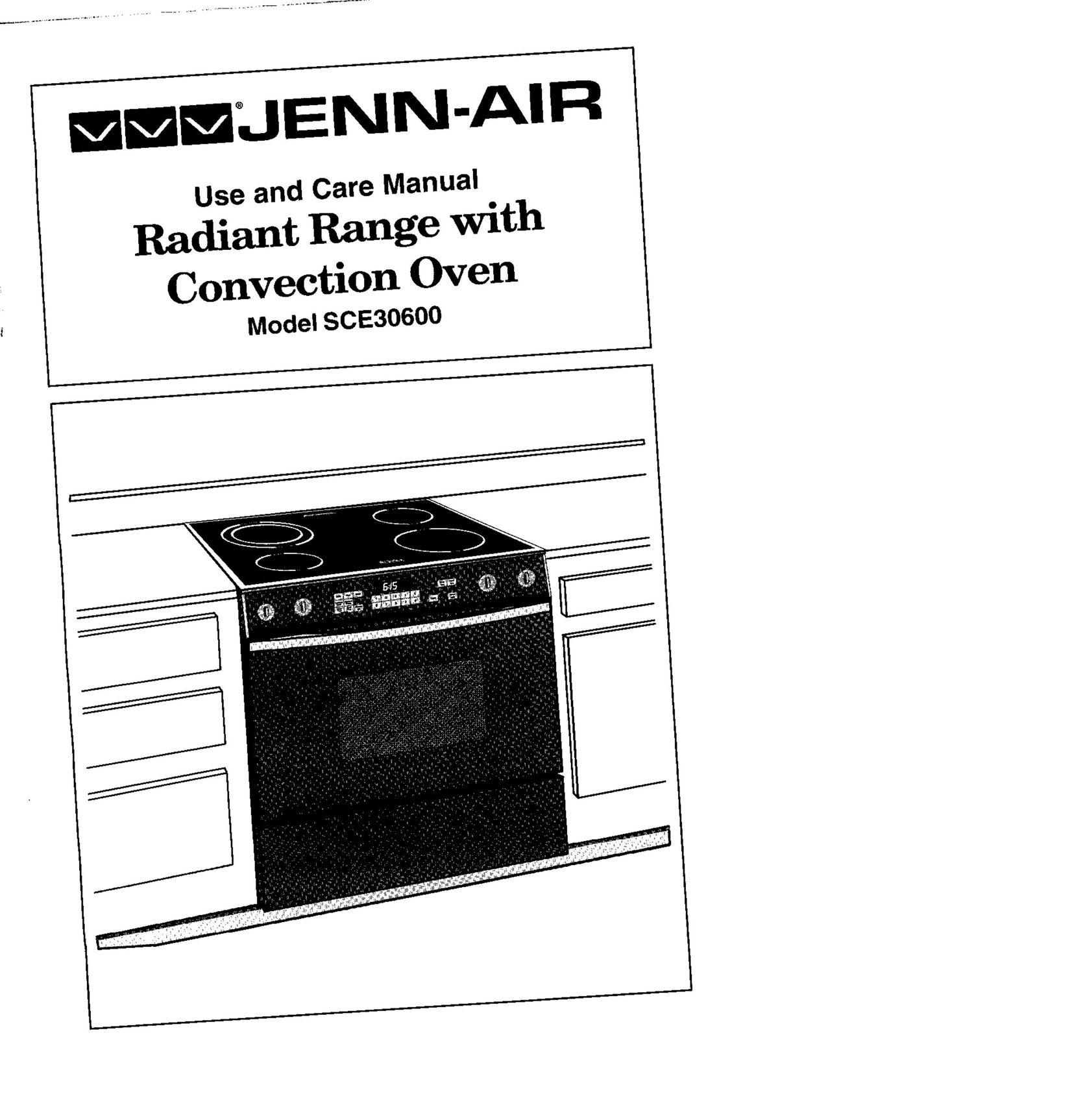Jenn-Air SCE30600 Convection Oven User Manual