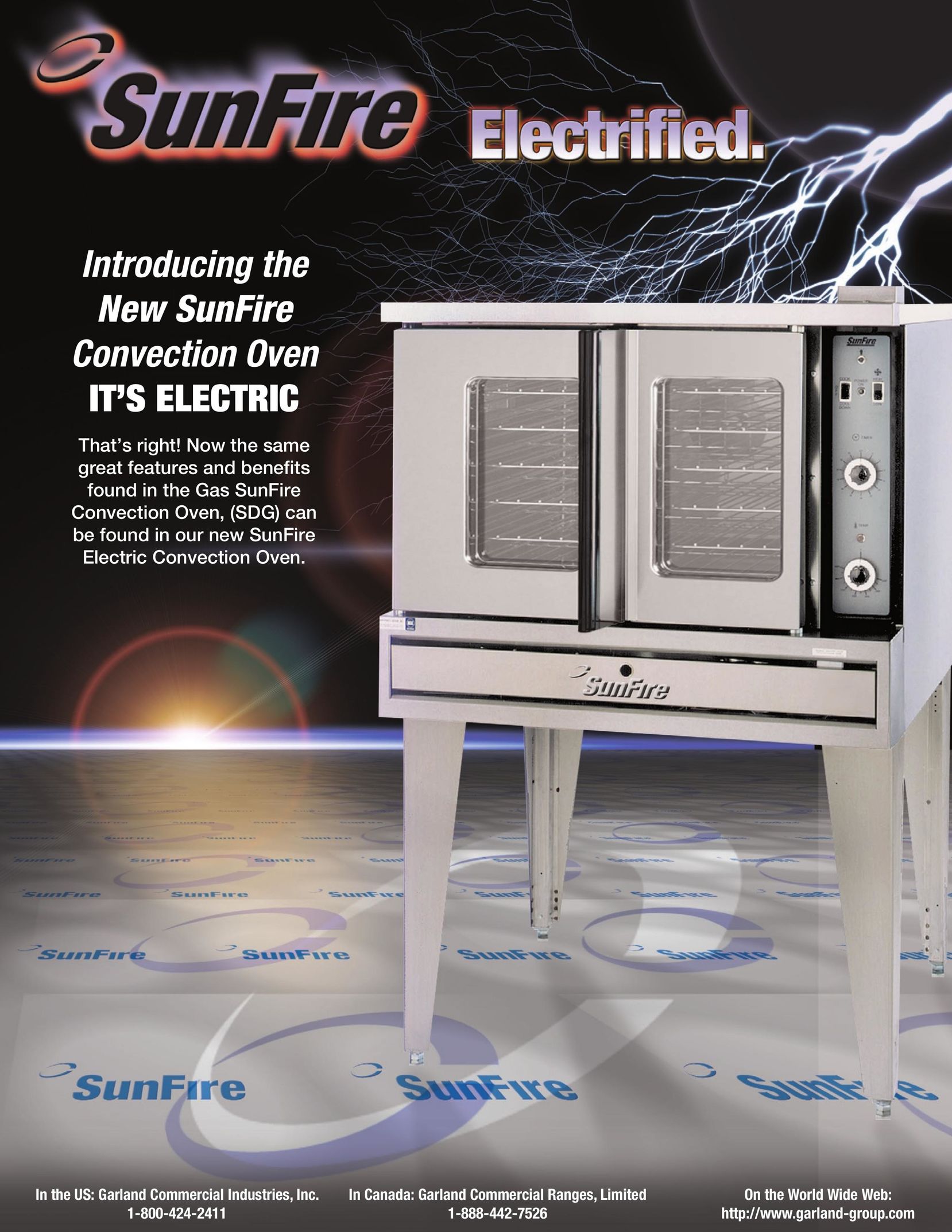 Sunfire ICO-E-10-M Convection Oven User Manual