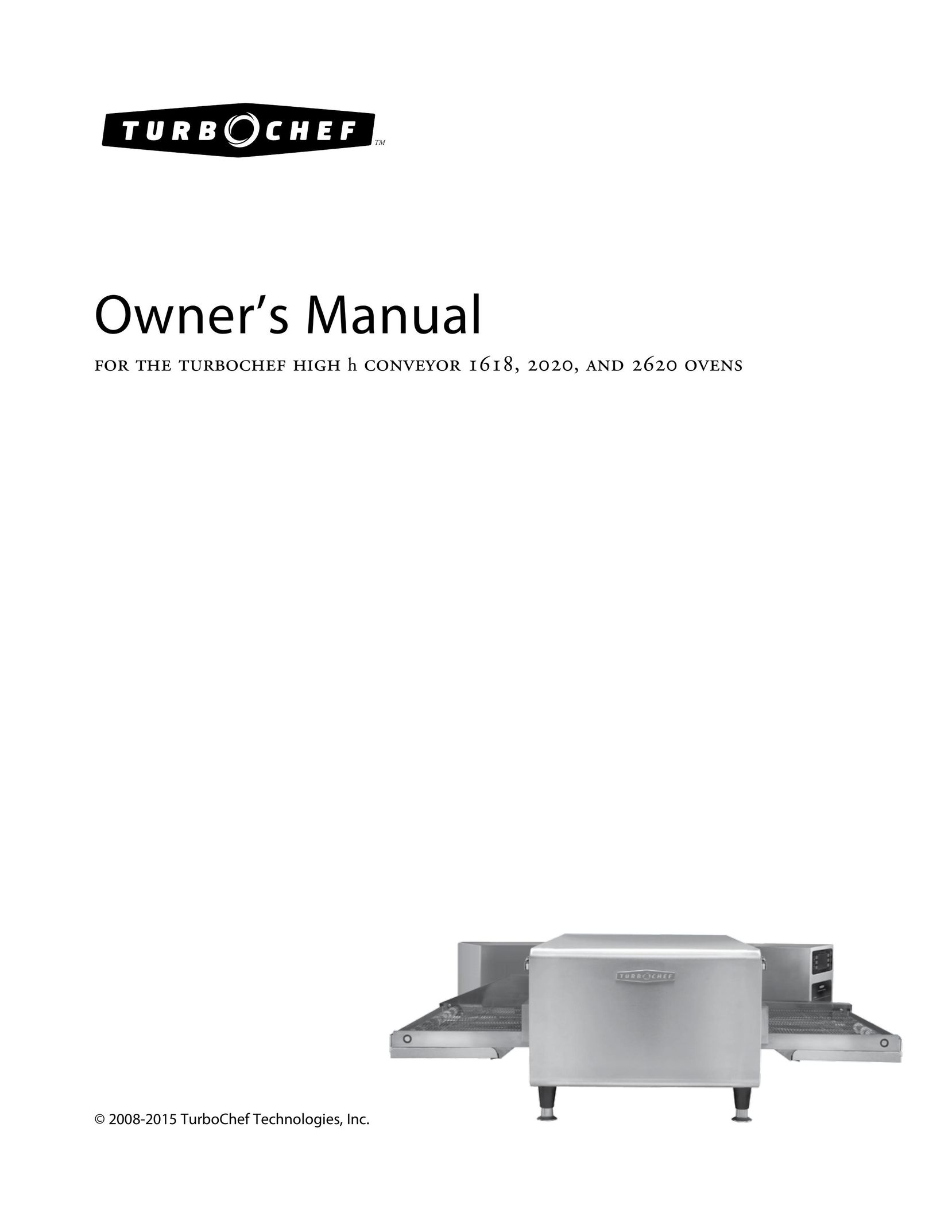 Turbo Chef Technologies and 2620 ovens Convection Oven User Manual