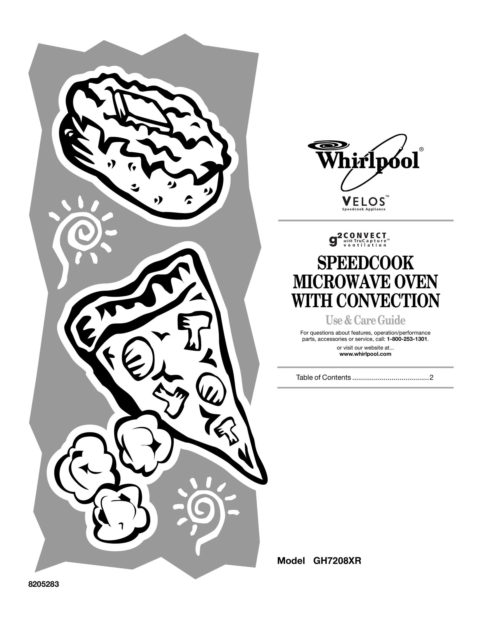 Whirlpool GH7208XR Convection Oven User Manual