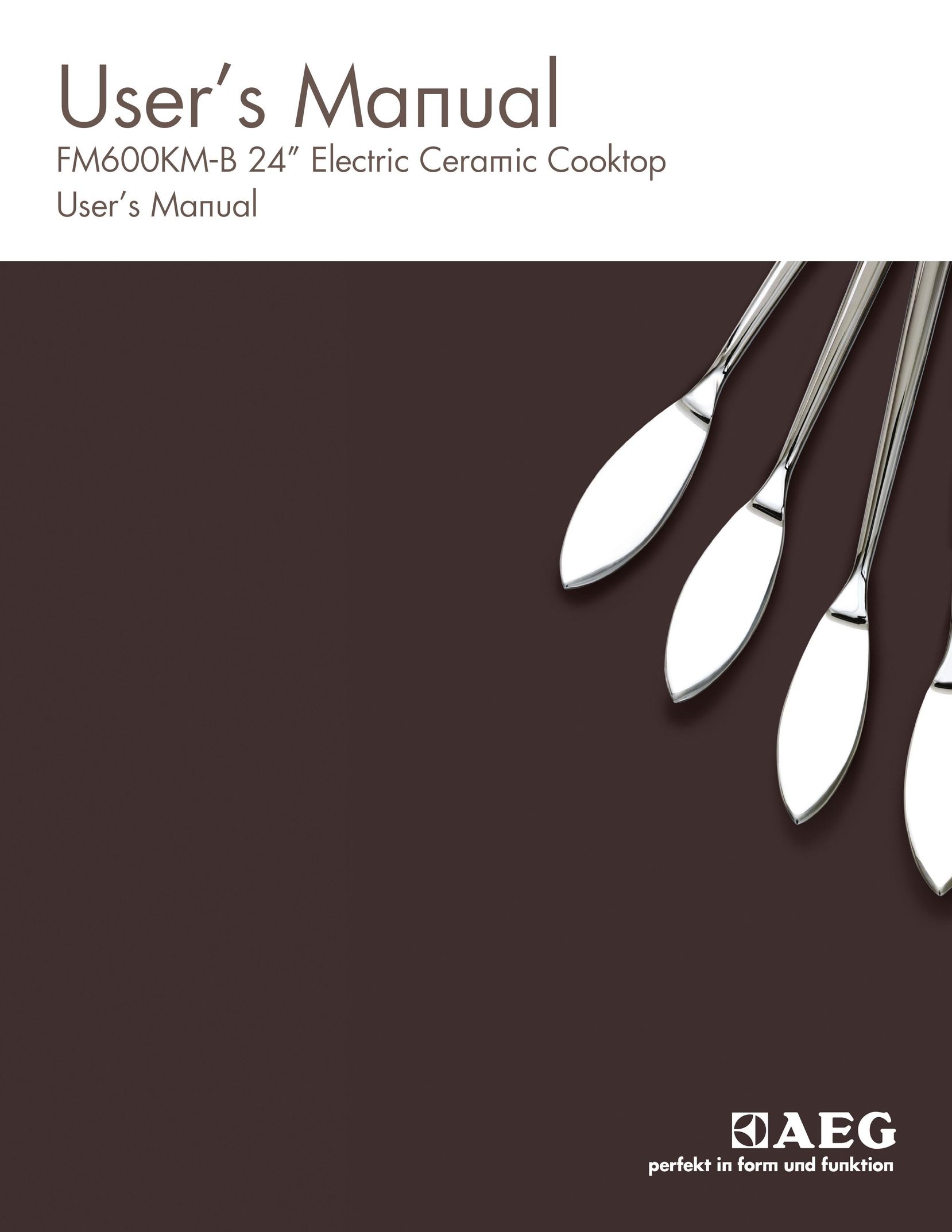 AEG FM600KM-B Cooktop User Manual
