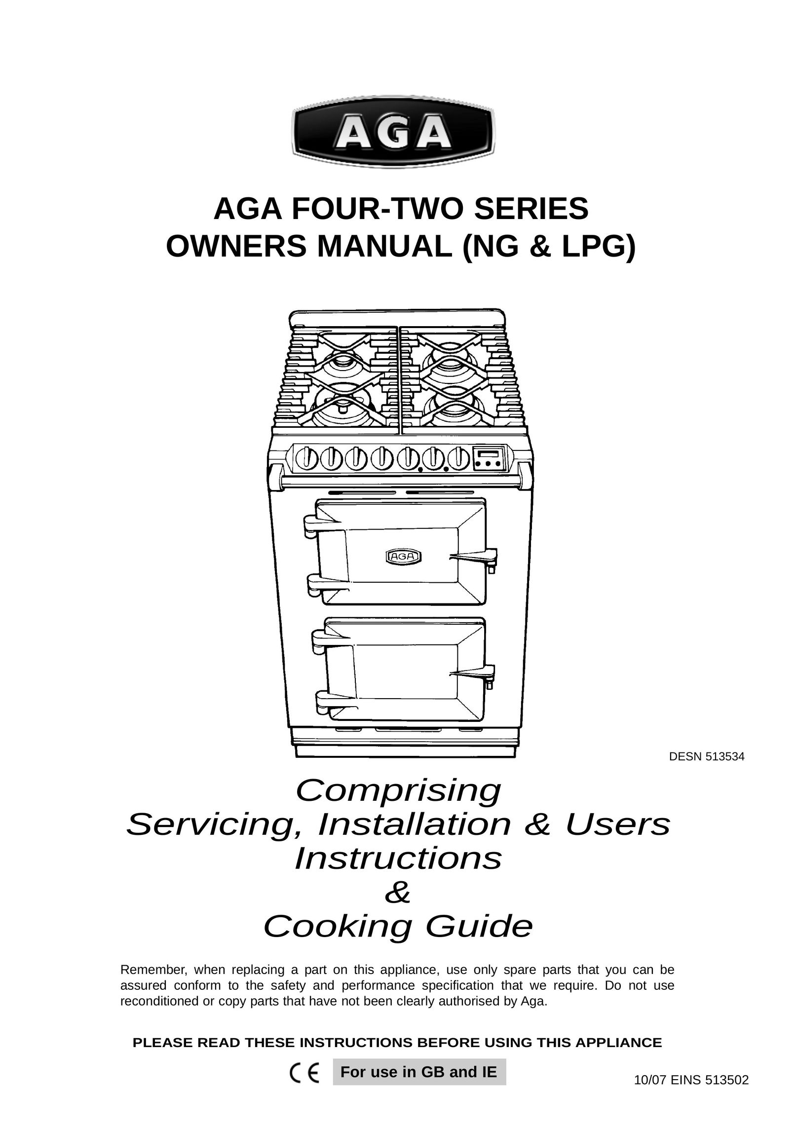 Aga Ranges DESN 513534 Cooktop User Manual