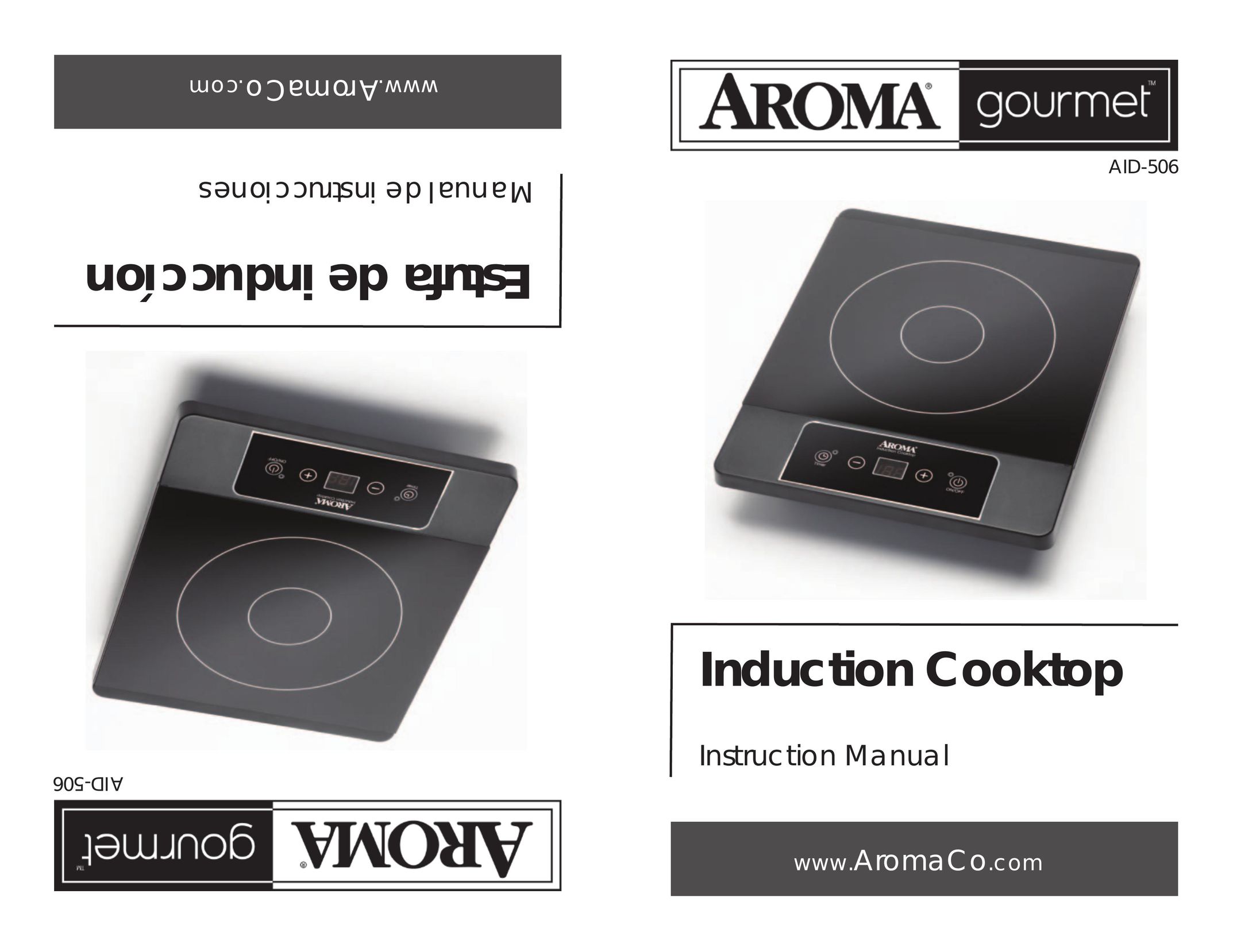 Aroma AID-506 Cooktop User Manual