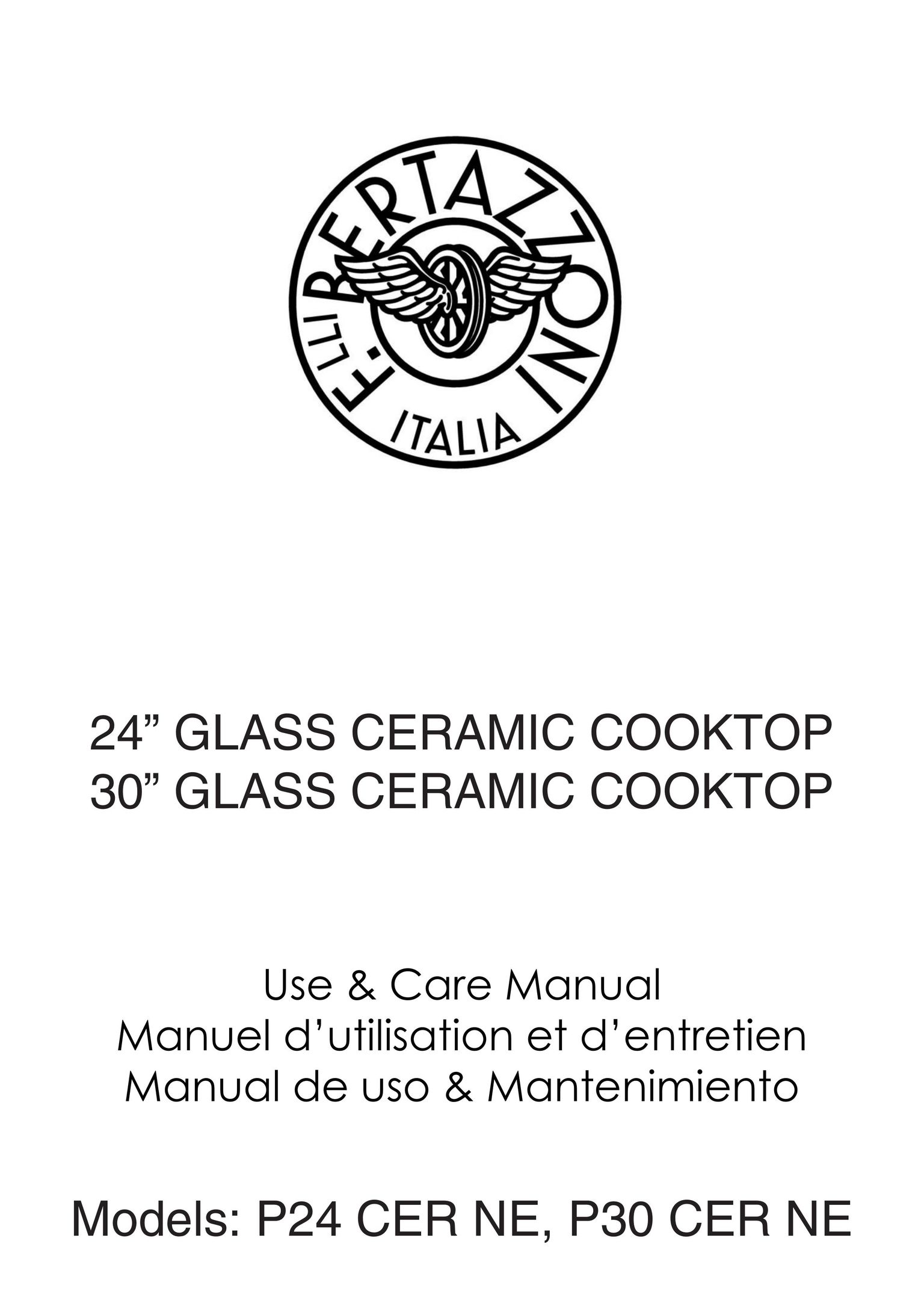 Bertazzoni P24 CER NE Cooktop User Manual