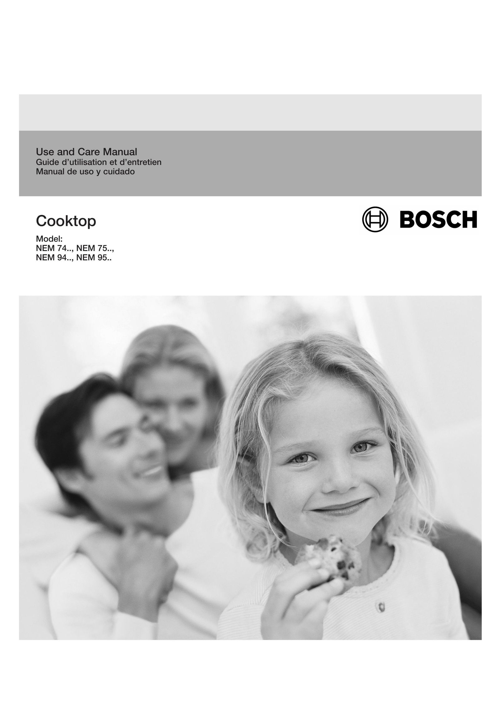 Bosch Appliances NEM 75 Cooktop User Manual