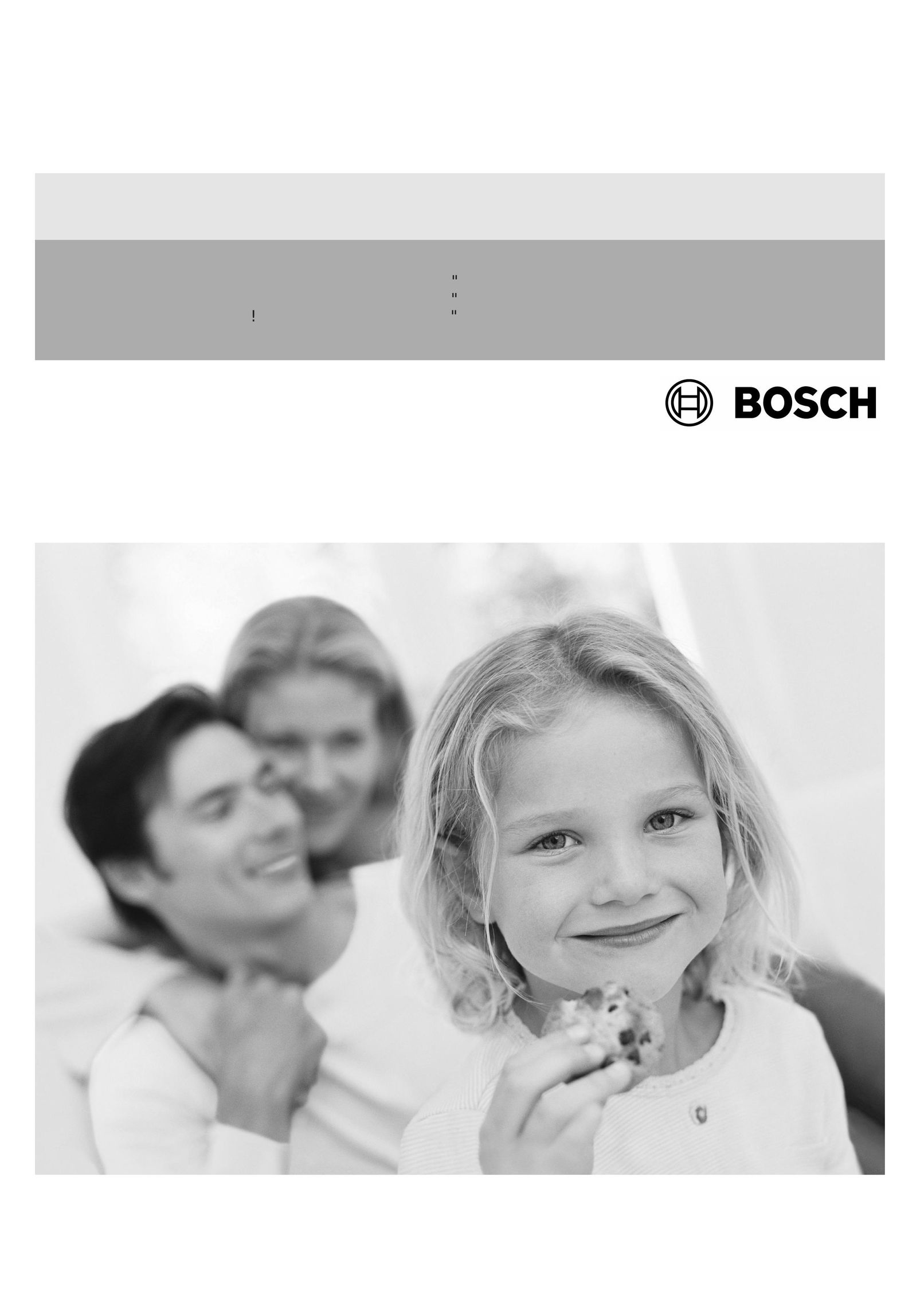 Bosch Appliances NET 74.. Cooktop User Manual