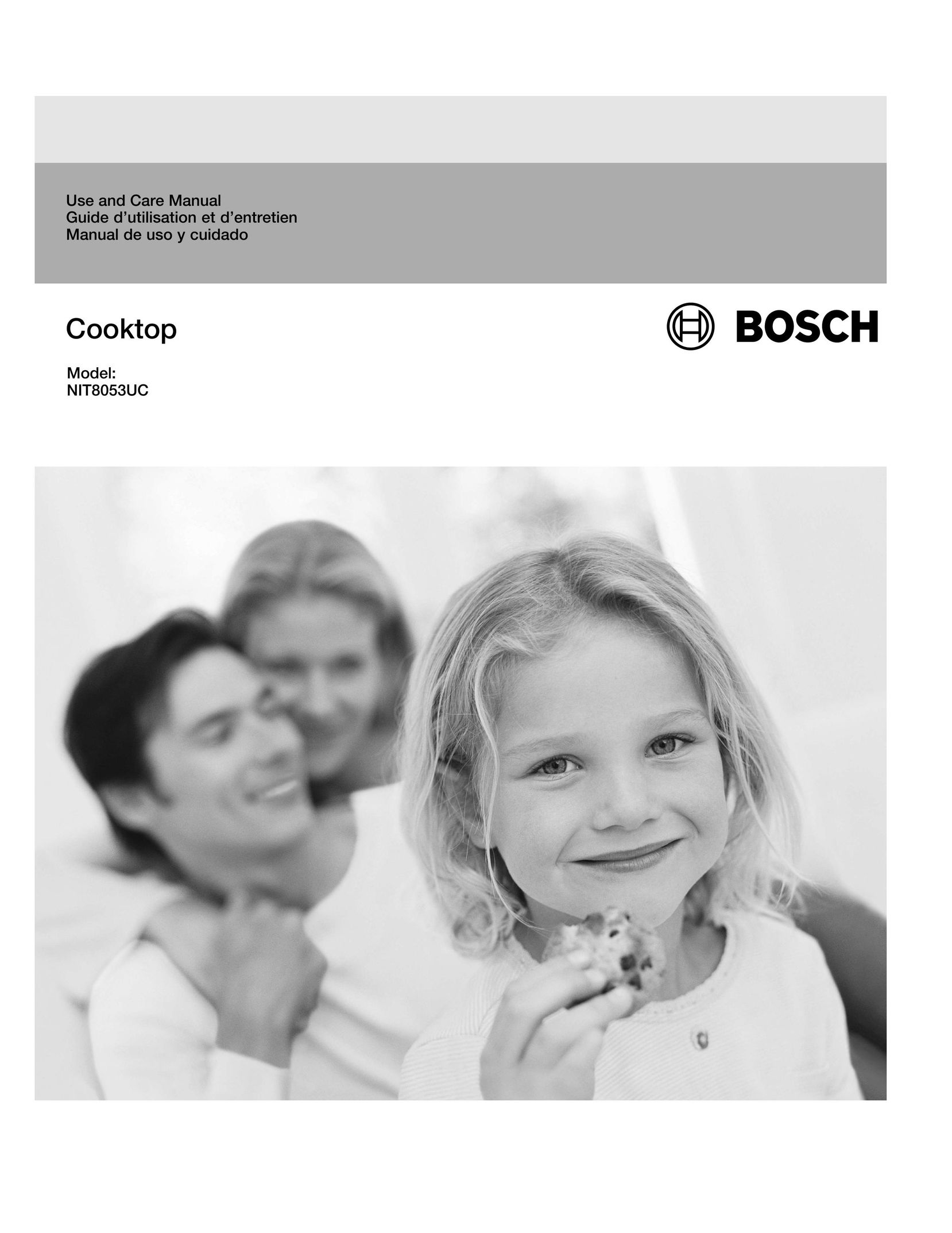Bosch Appliances NIT8053UC Cooktop User Manual