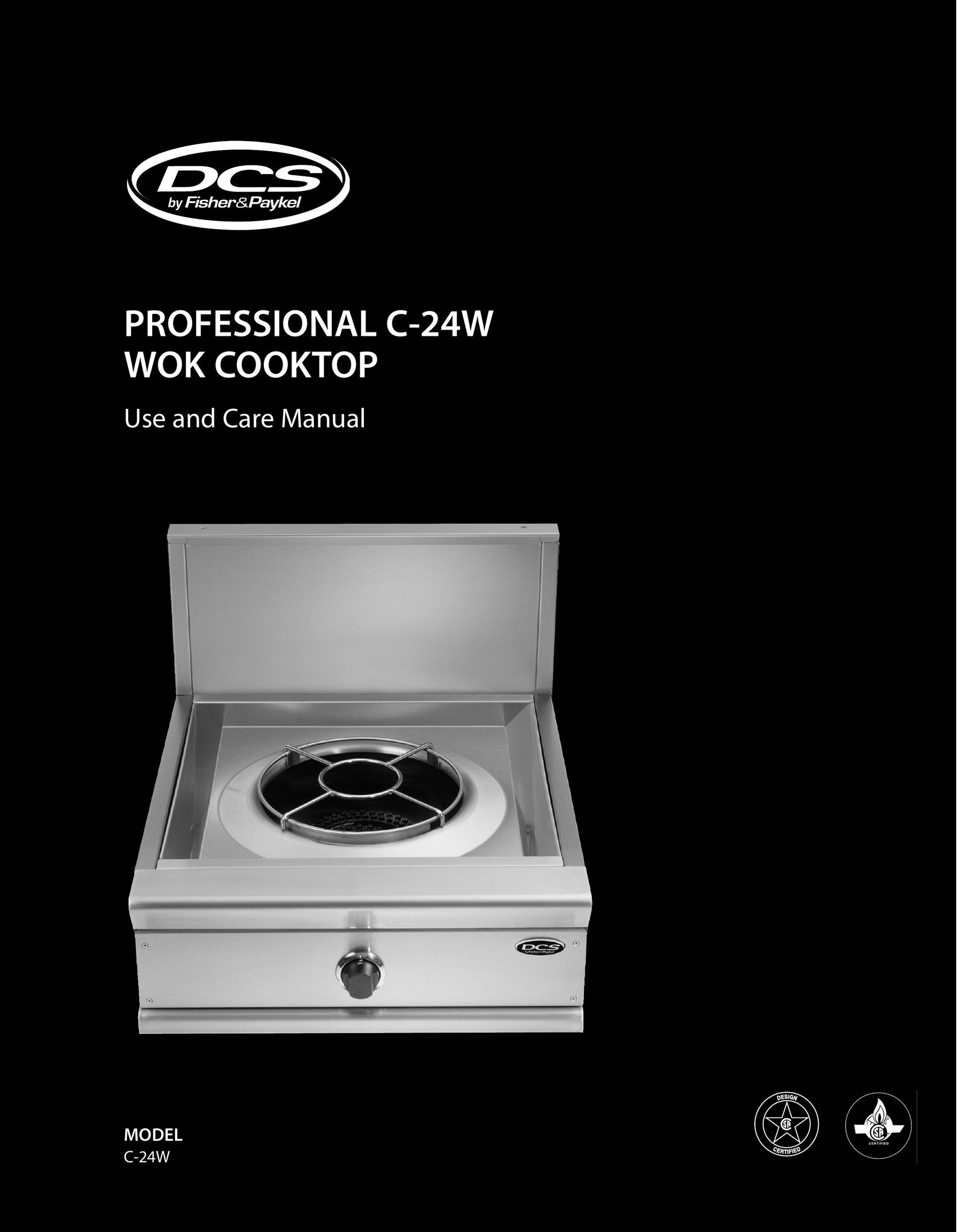 DCS C-24W Cooktop User Manual