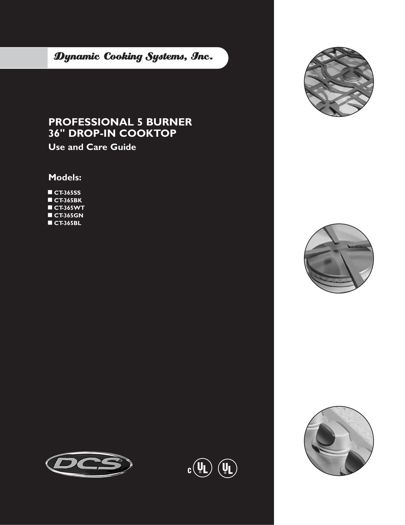 DCS CT-365BL Cooktop User Manual