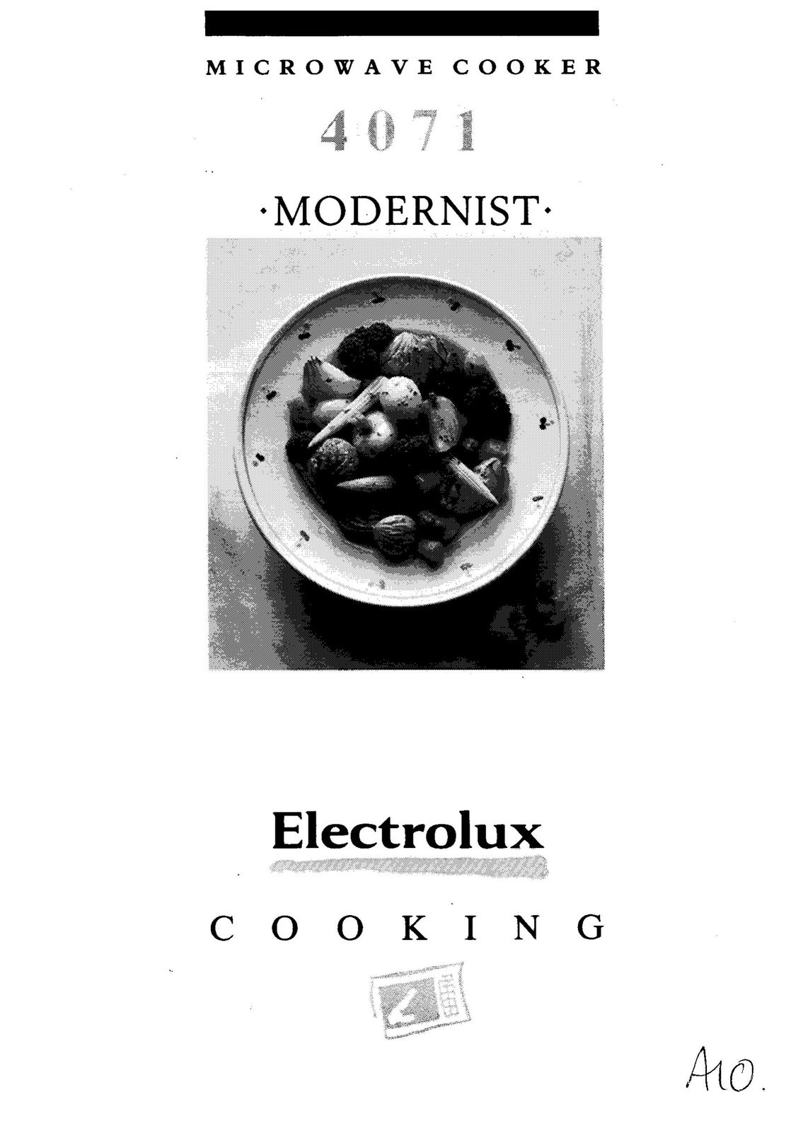 Electrolux 4071 Cooktop User Manual