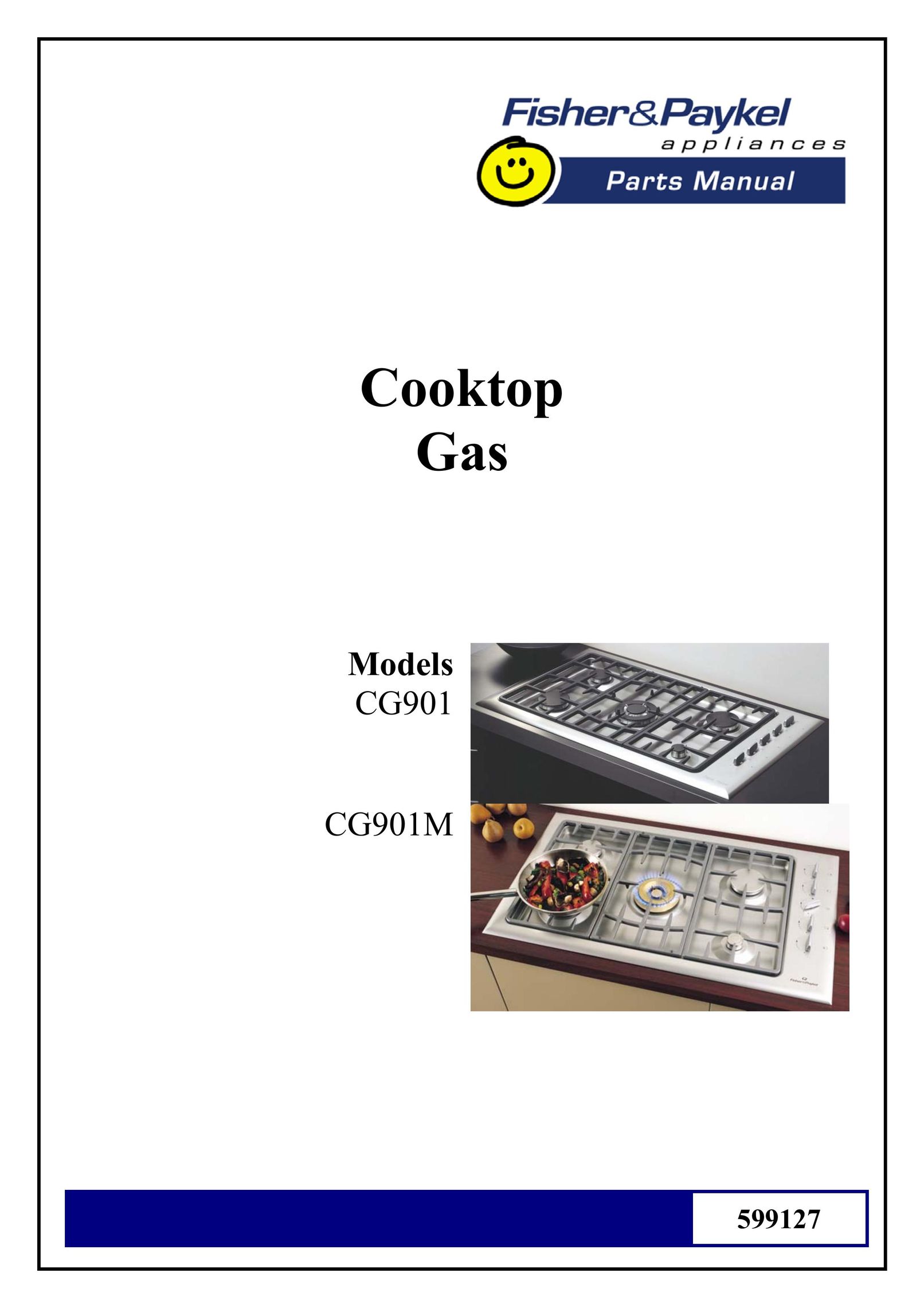 Fisher & Paykel 599127 Cooktop User Manual