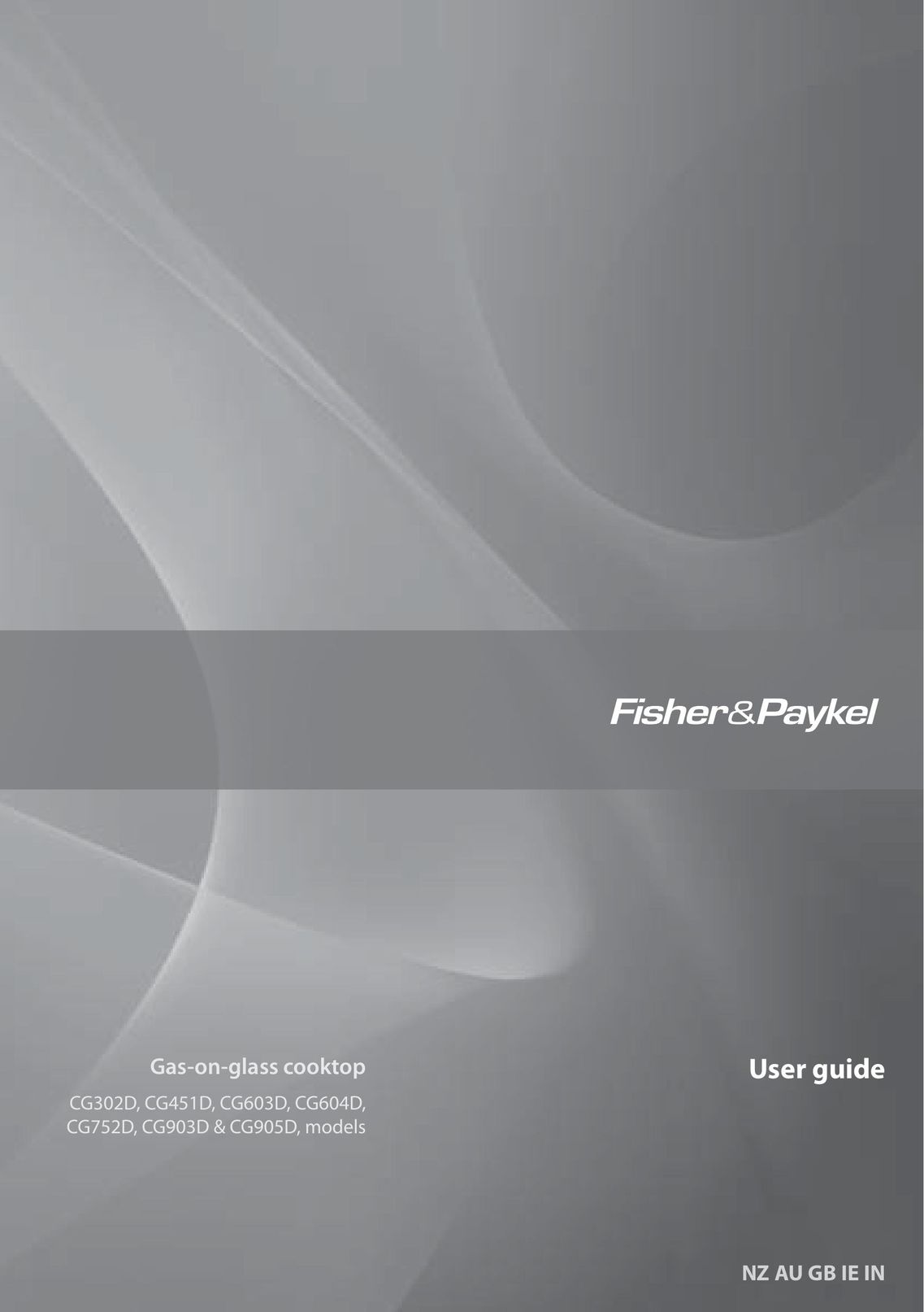Fisher & Paykel CG603D Cooktop User Manual