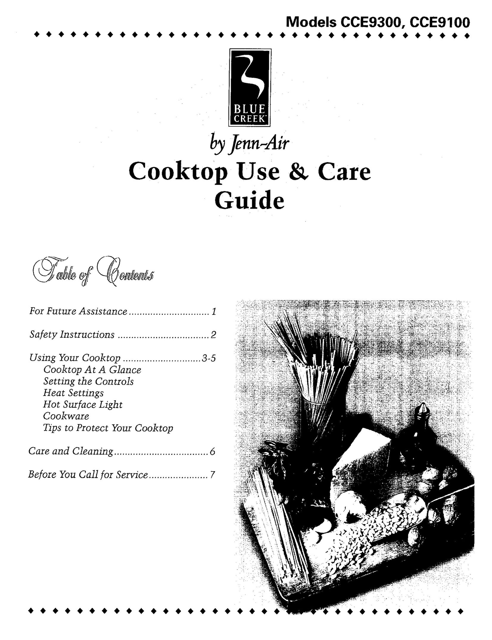 Jenn-Air CCE9100 Cooktop User Manual