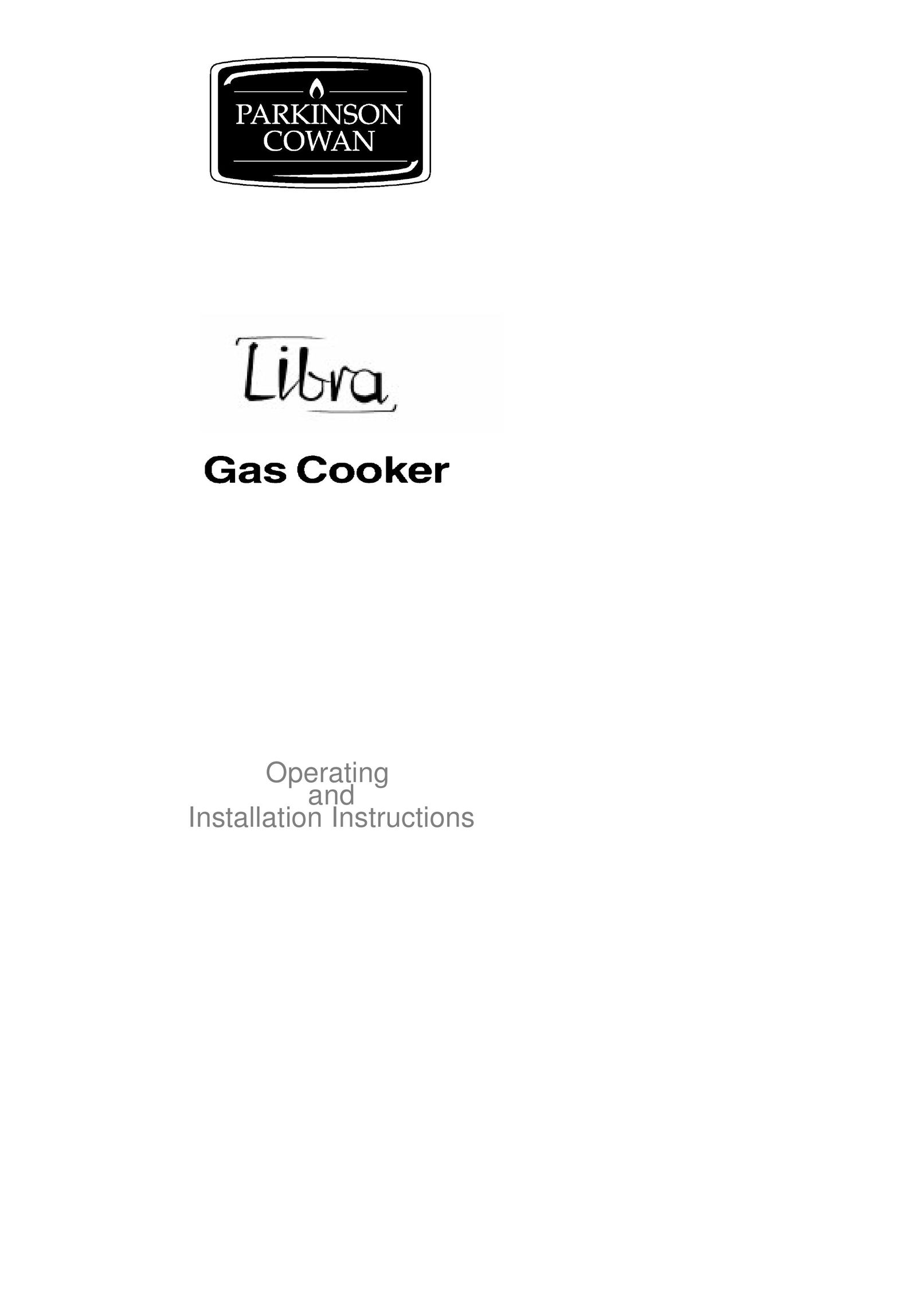 Parkinson Cowan Libra Cooktop User Manual