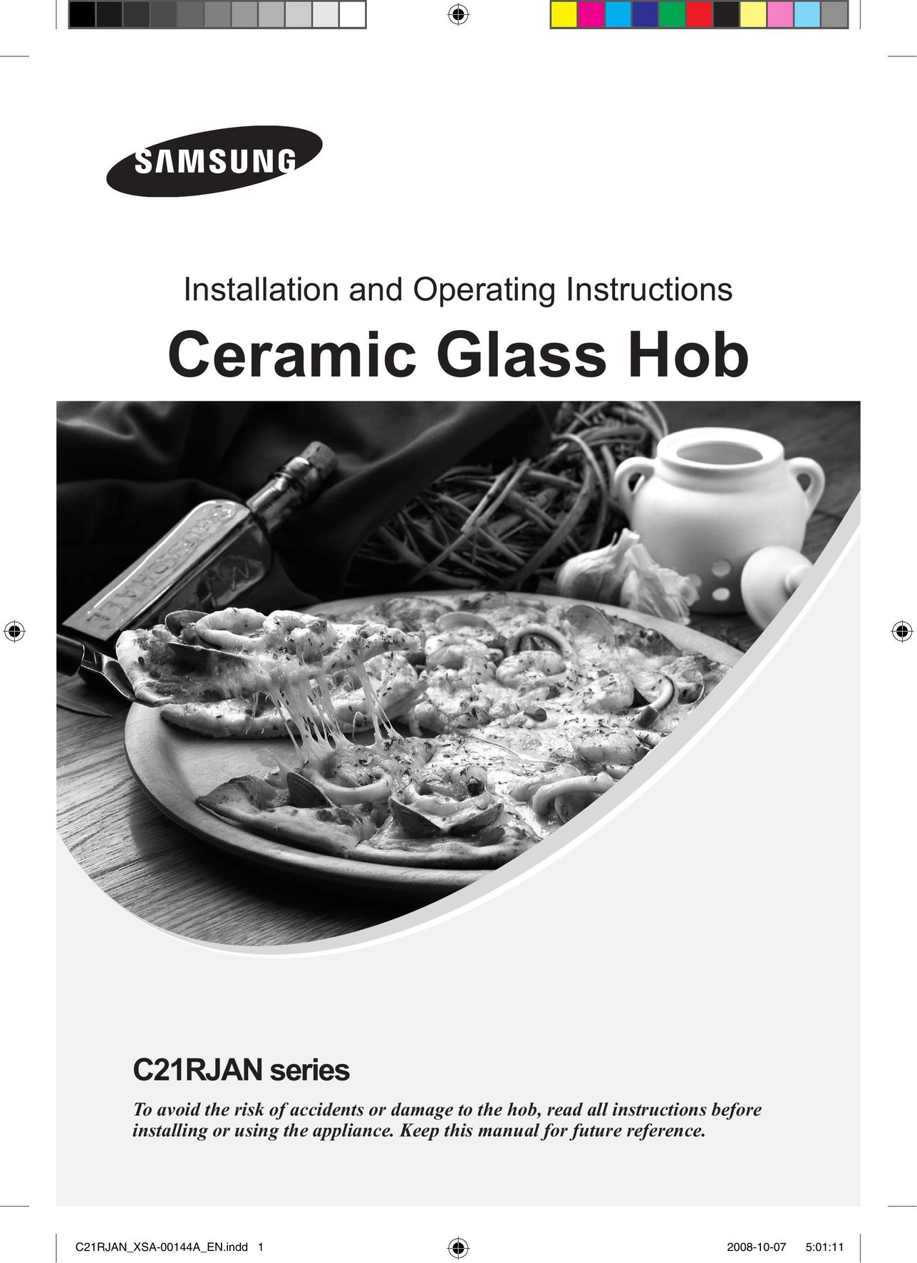 Samsung C21RJAN Cooktop User Manual