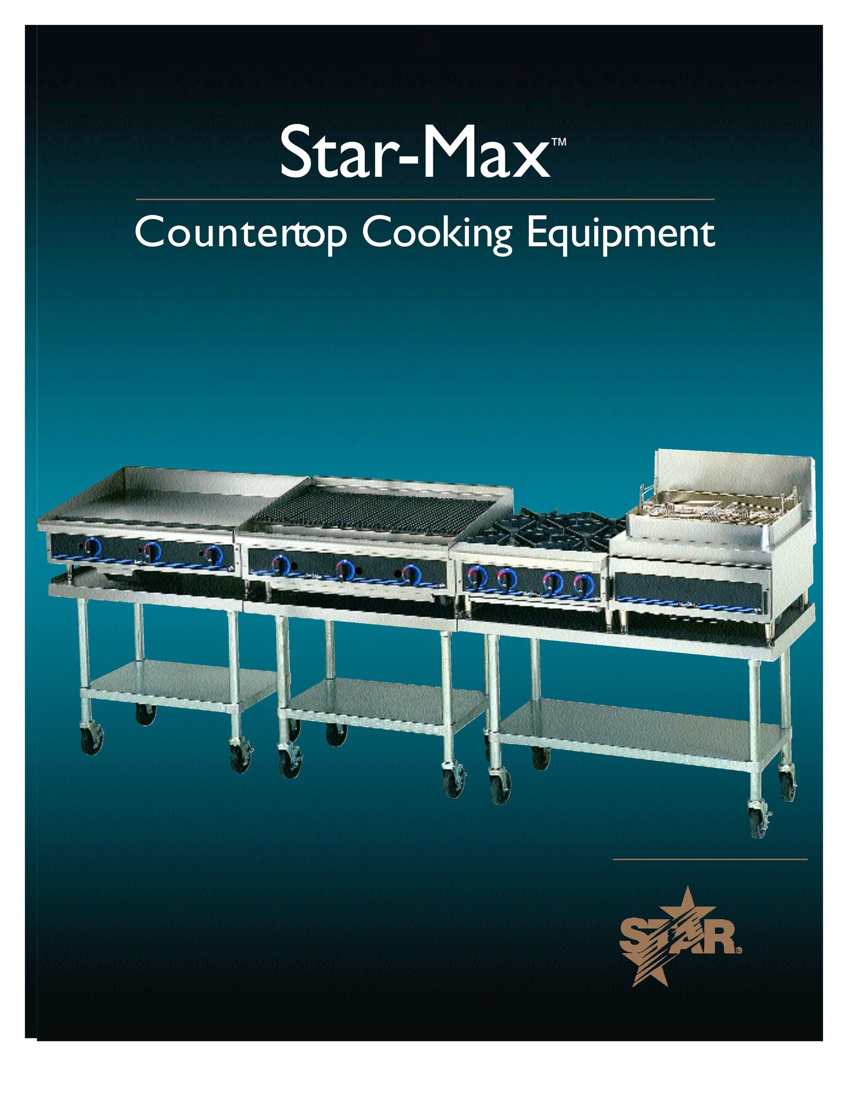 Star Manufacturing Countertop Cooking Equipment Cooktop User Manual