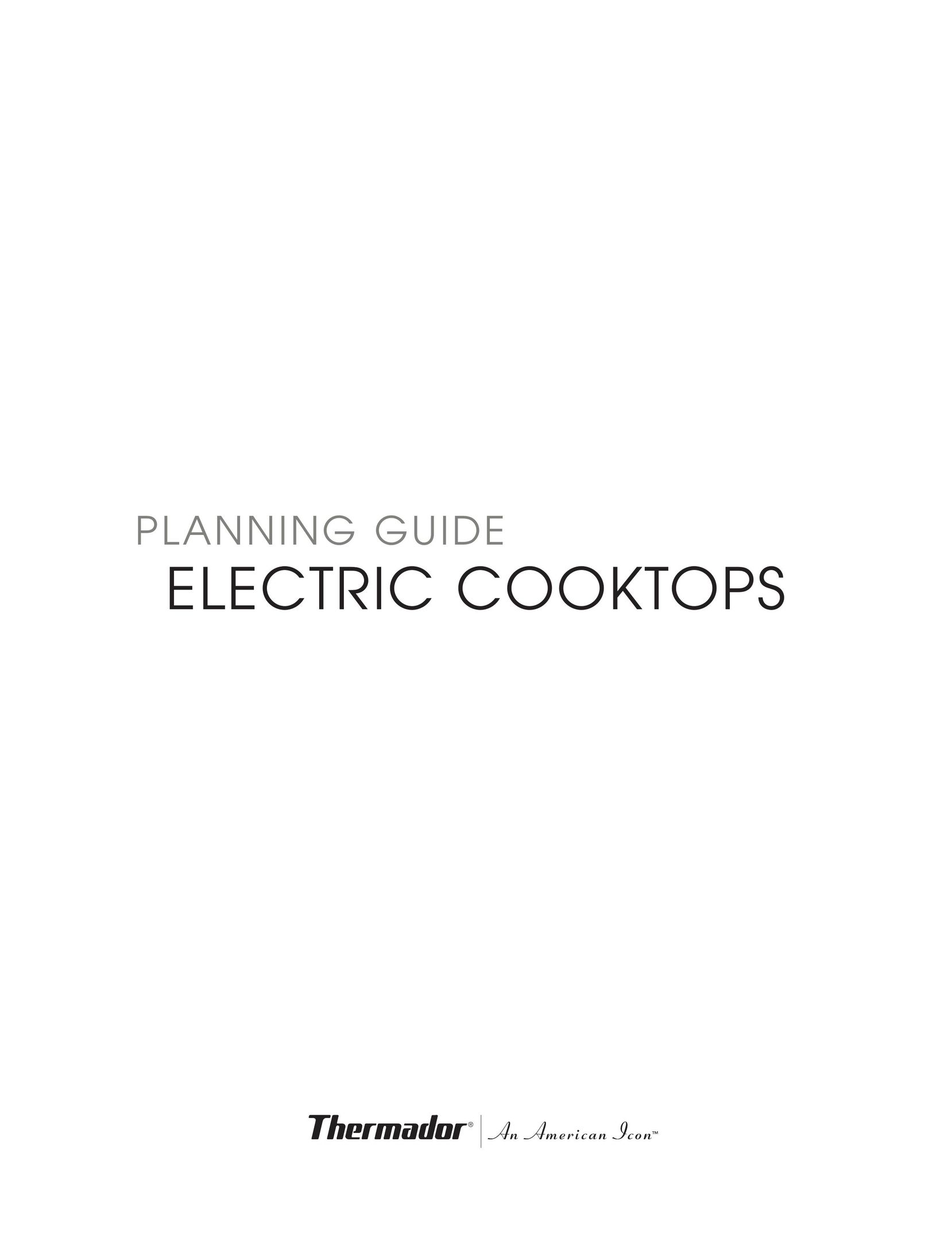 Thermador CVS2 Cooktop User Manual