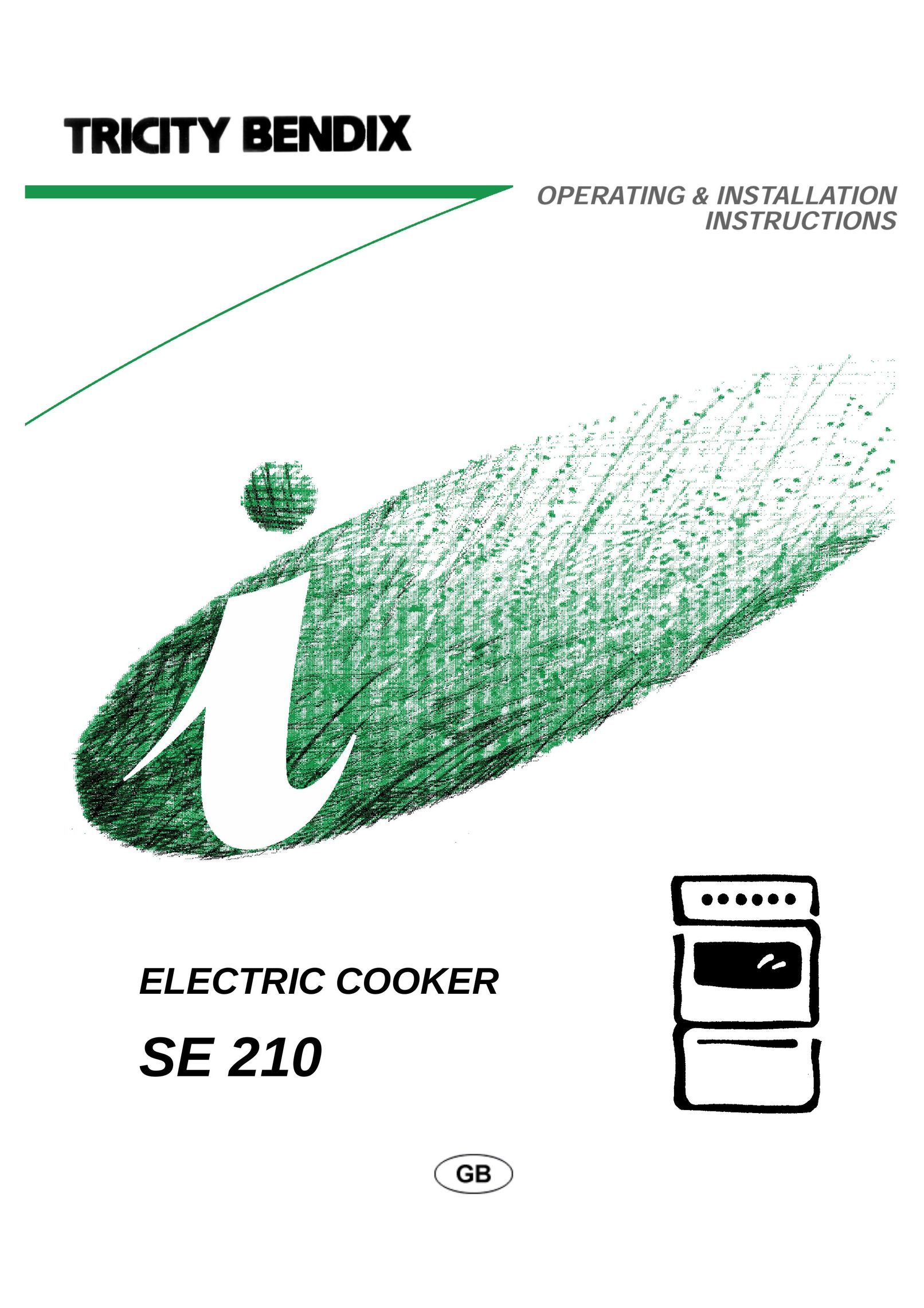 Tricity Bendix SE 210 Cooktop User Manual