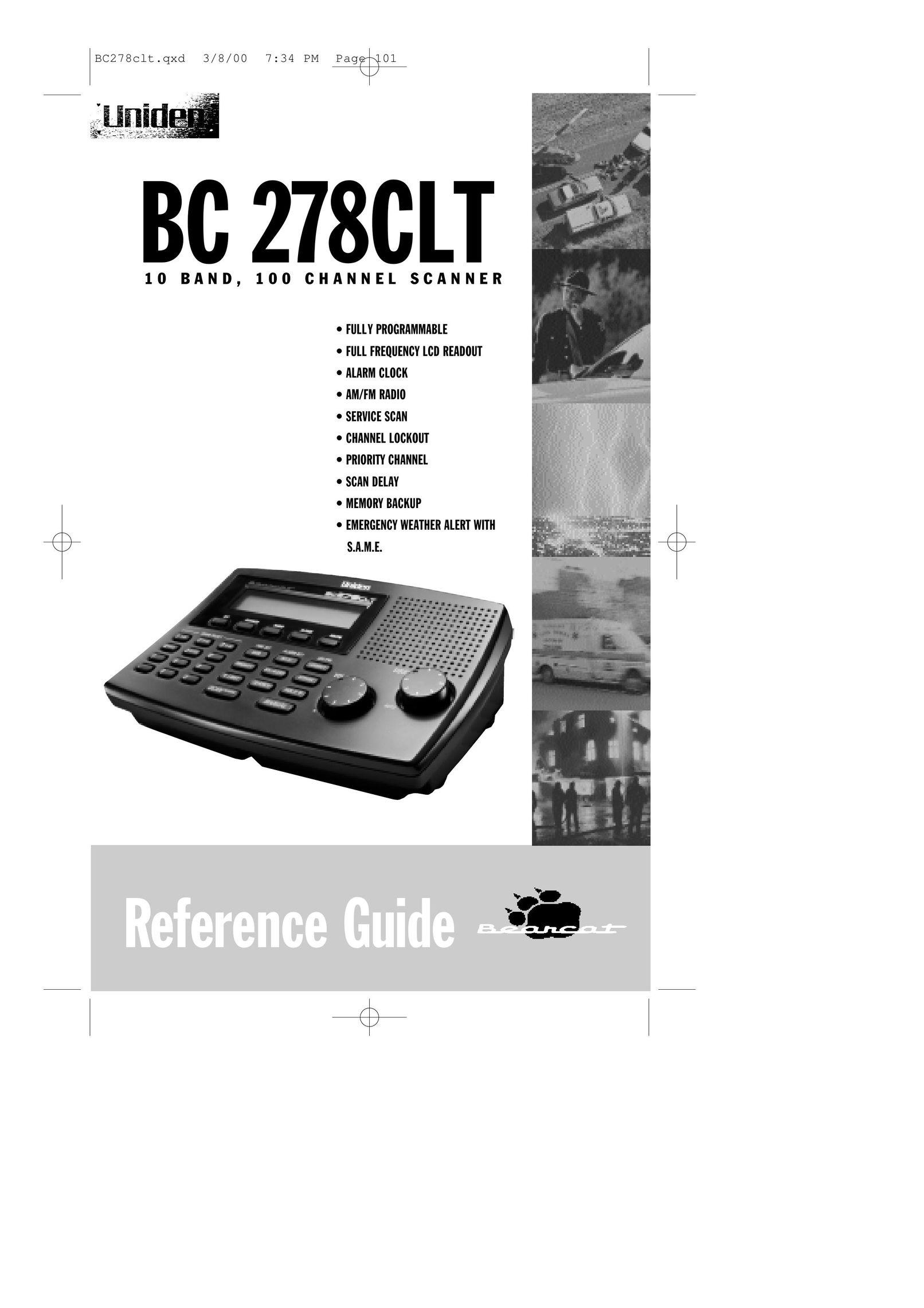 Uniden BC 278CLT Cooktop User Manual