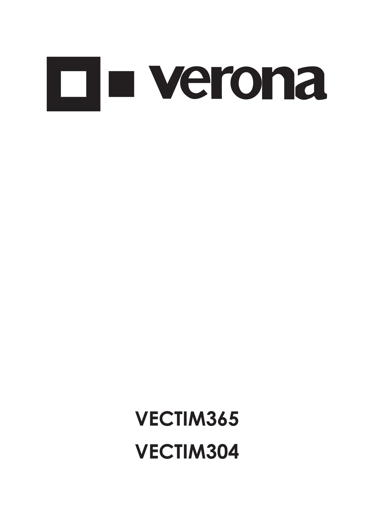 Verona VECTIM365 Cooktop User Manual