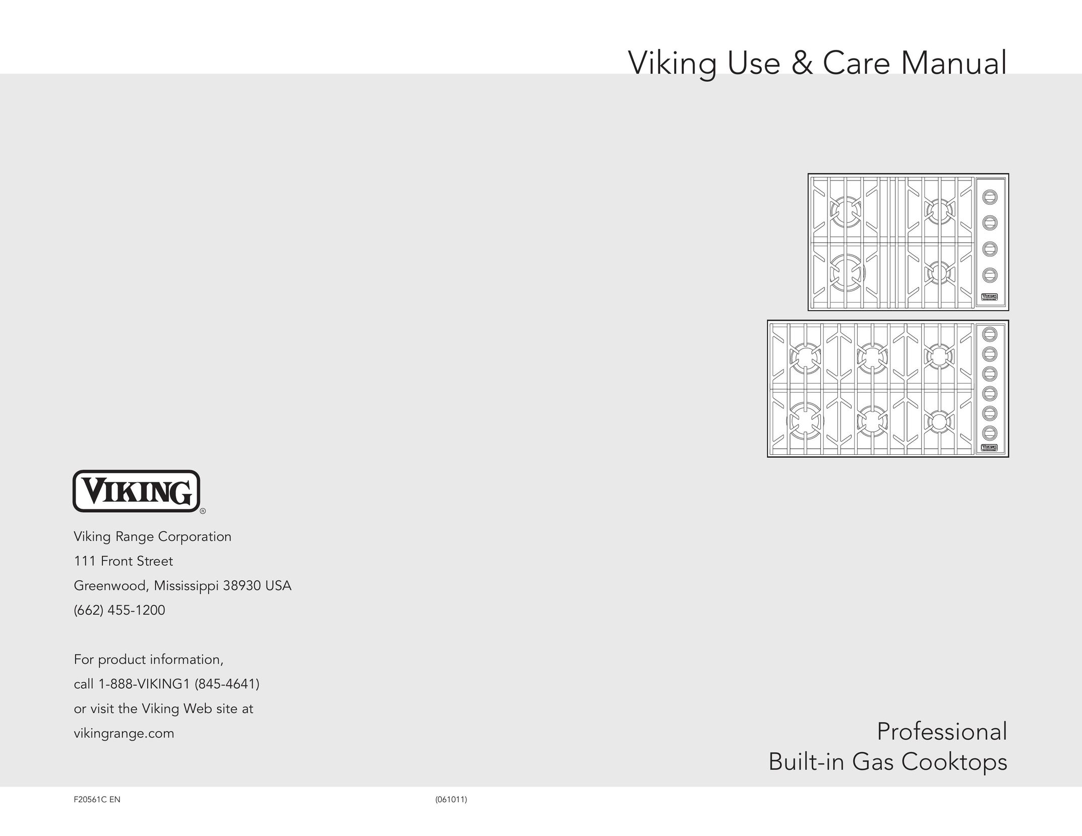 Viking DGCU1556 Cooktop User Manual