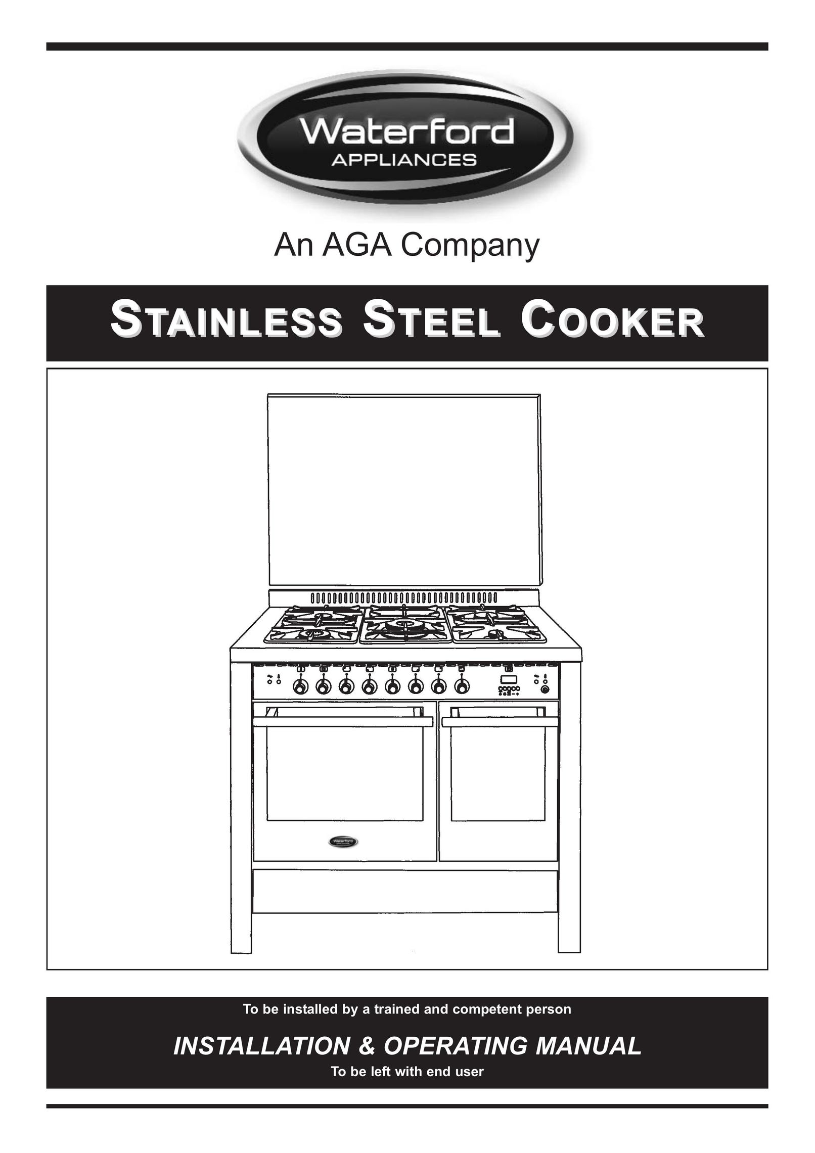 Waterford Appliances Stainless Stell Cooker Cooktop User Manual