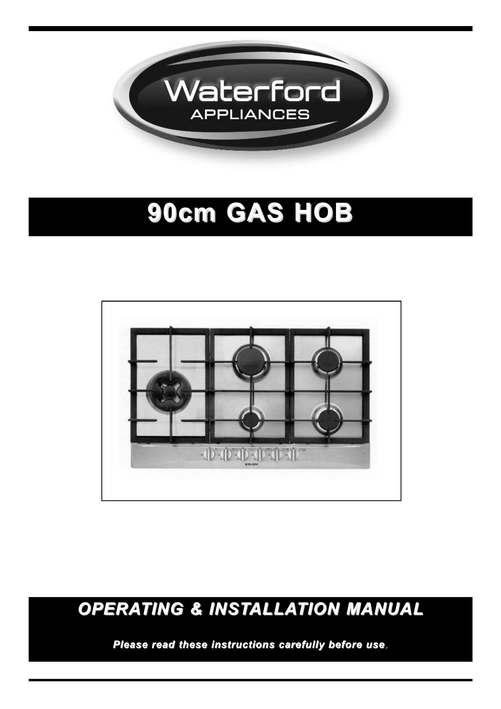 Waterford Precision Cycles Gas Hob Cooktop User Manual