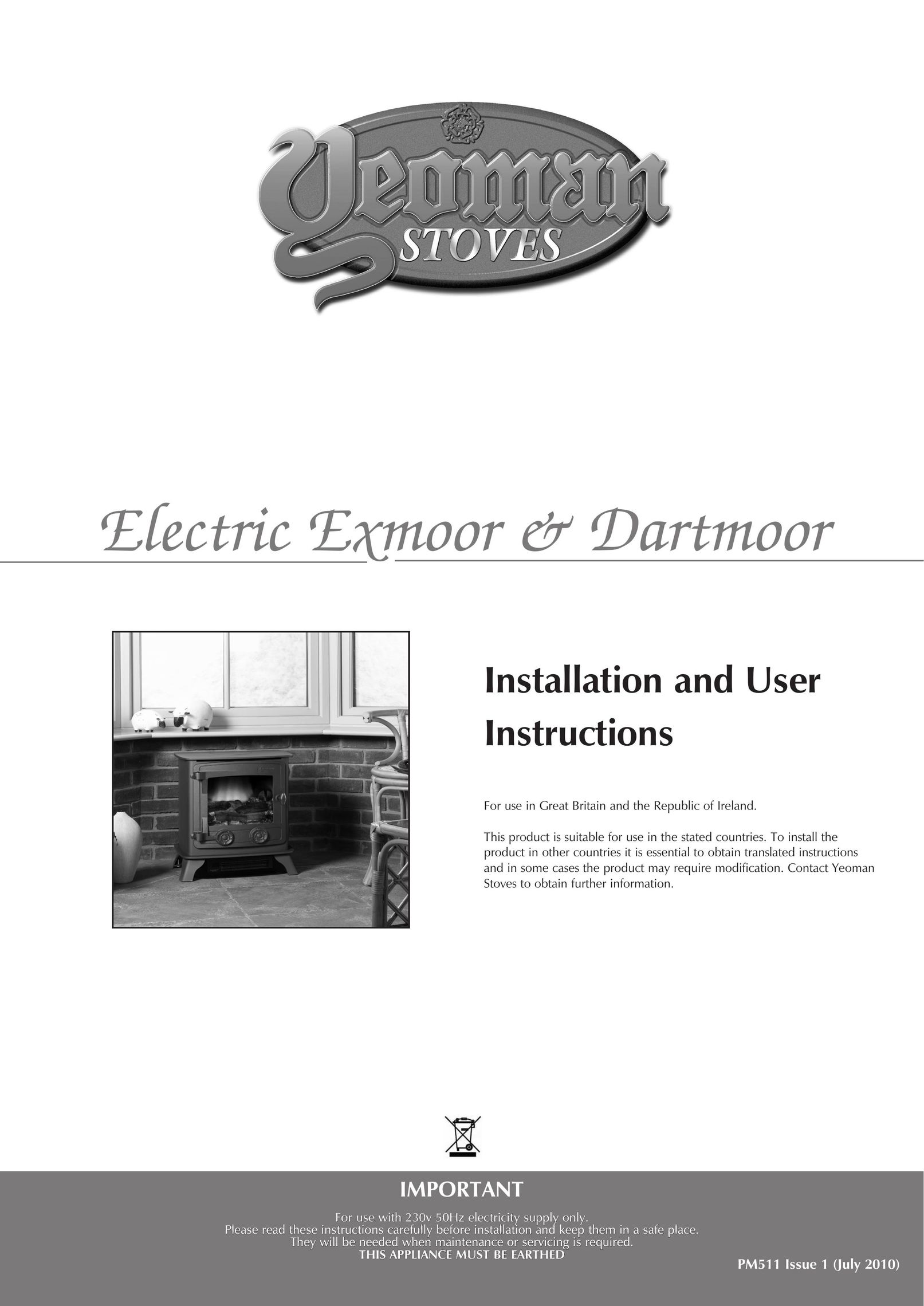Yeoman YM-E9001FLA Cooktop User Manual