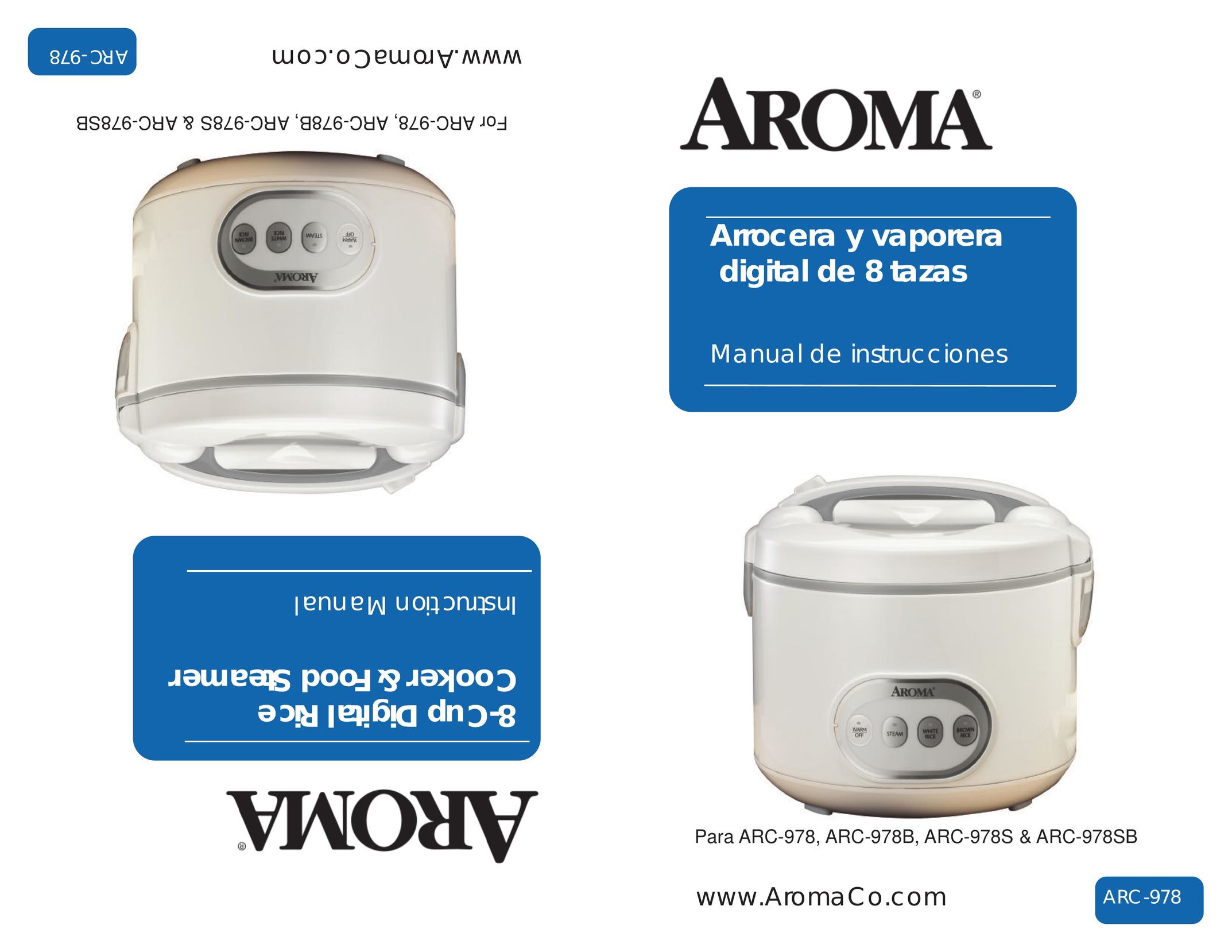 Aroma ARC-978S Cookware User Manual