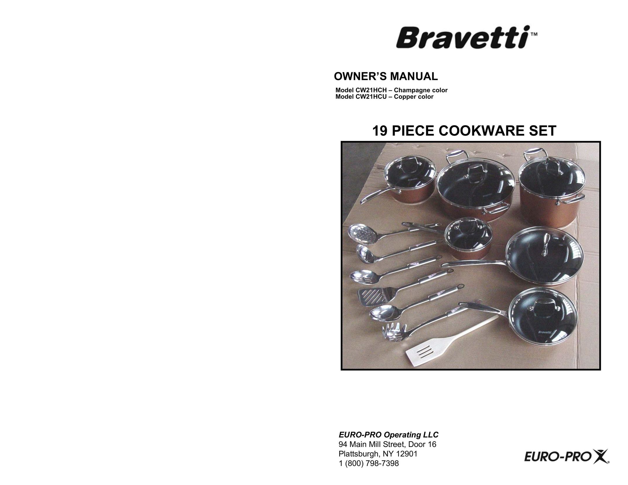 Bravetti CW21HCU Cookware User Manual