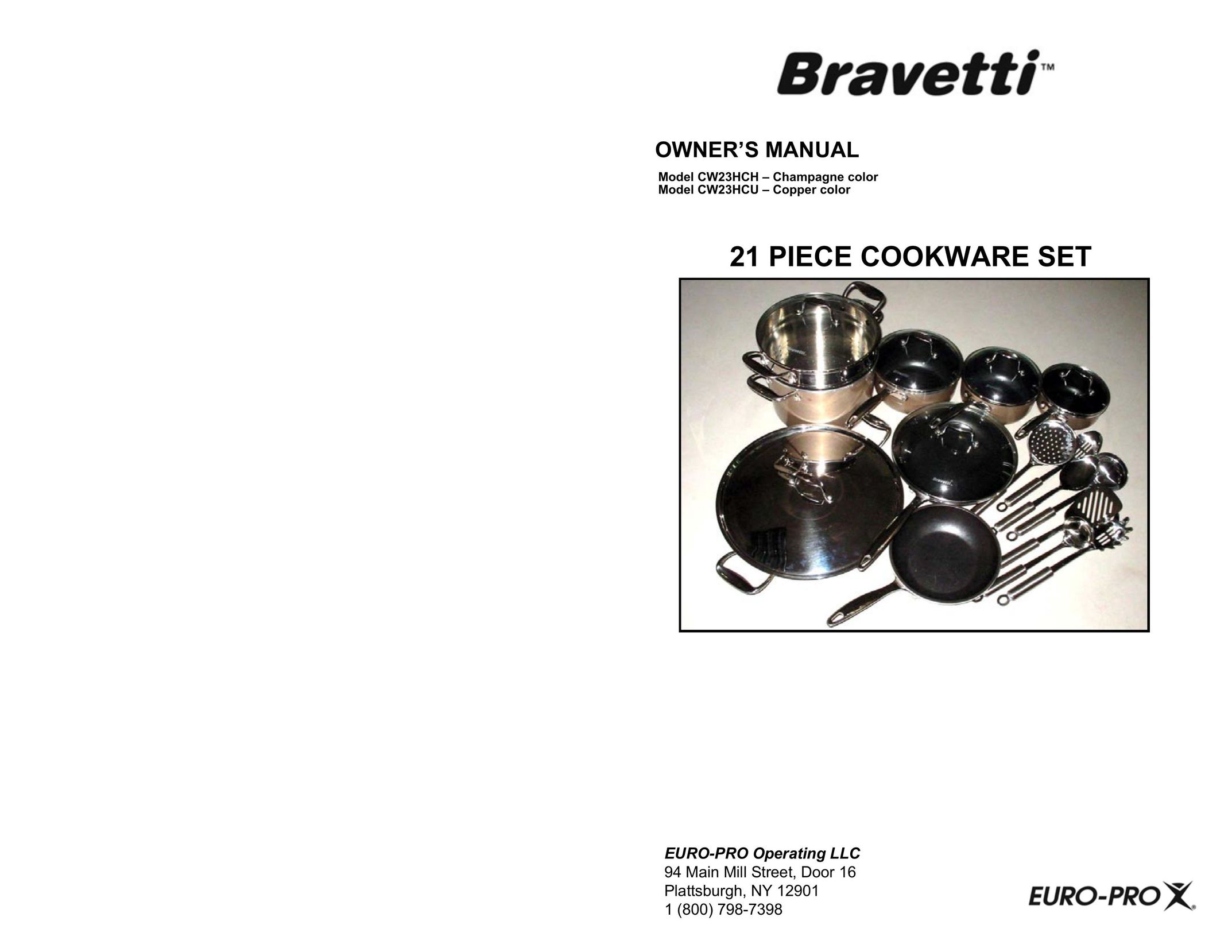Bravetti CW23HCU Cookware User Manual