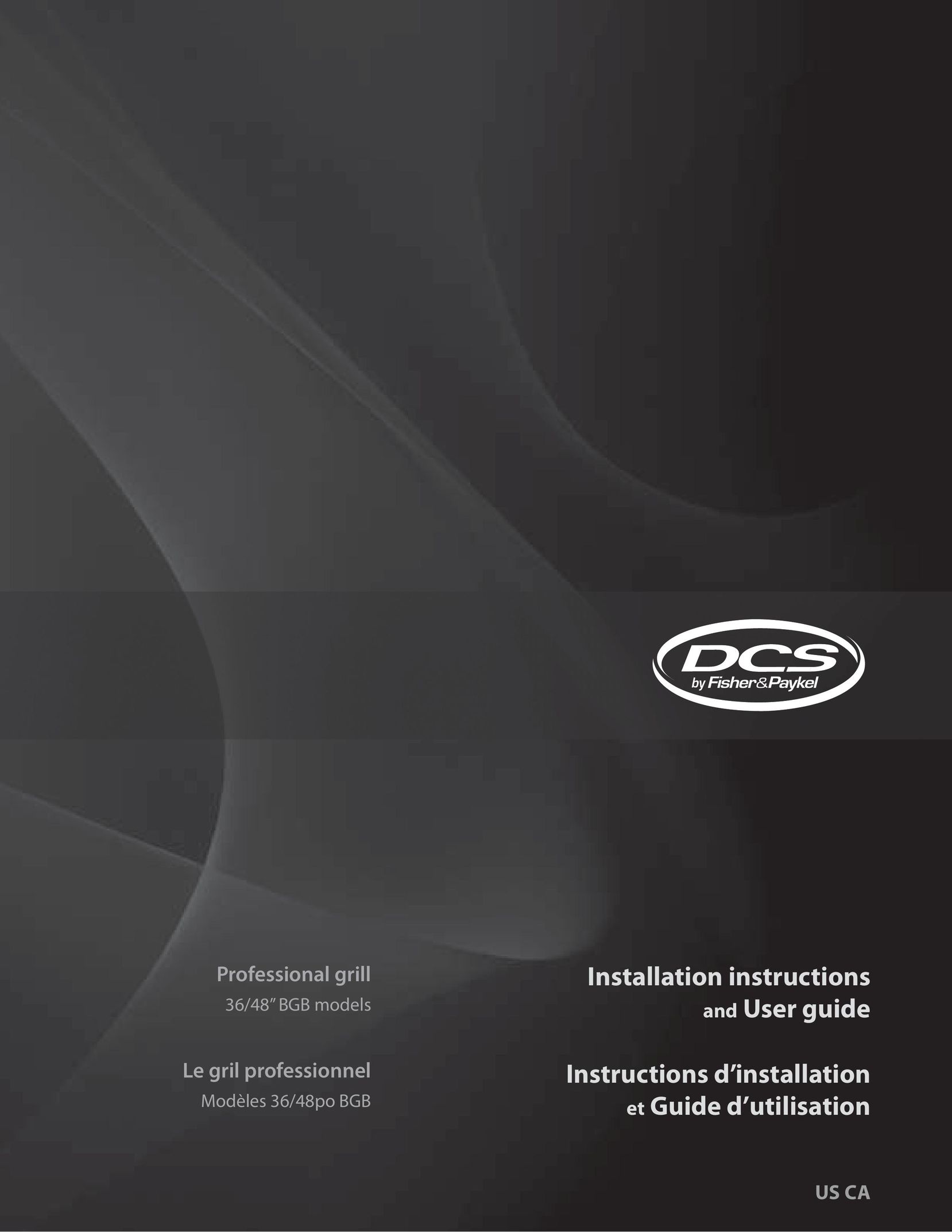 DCS 36/48BGB Cookware User Manual