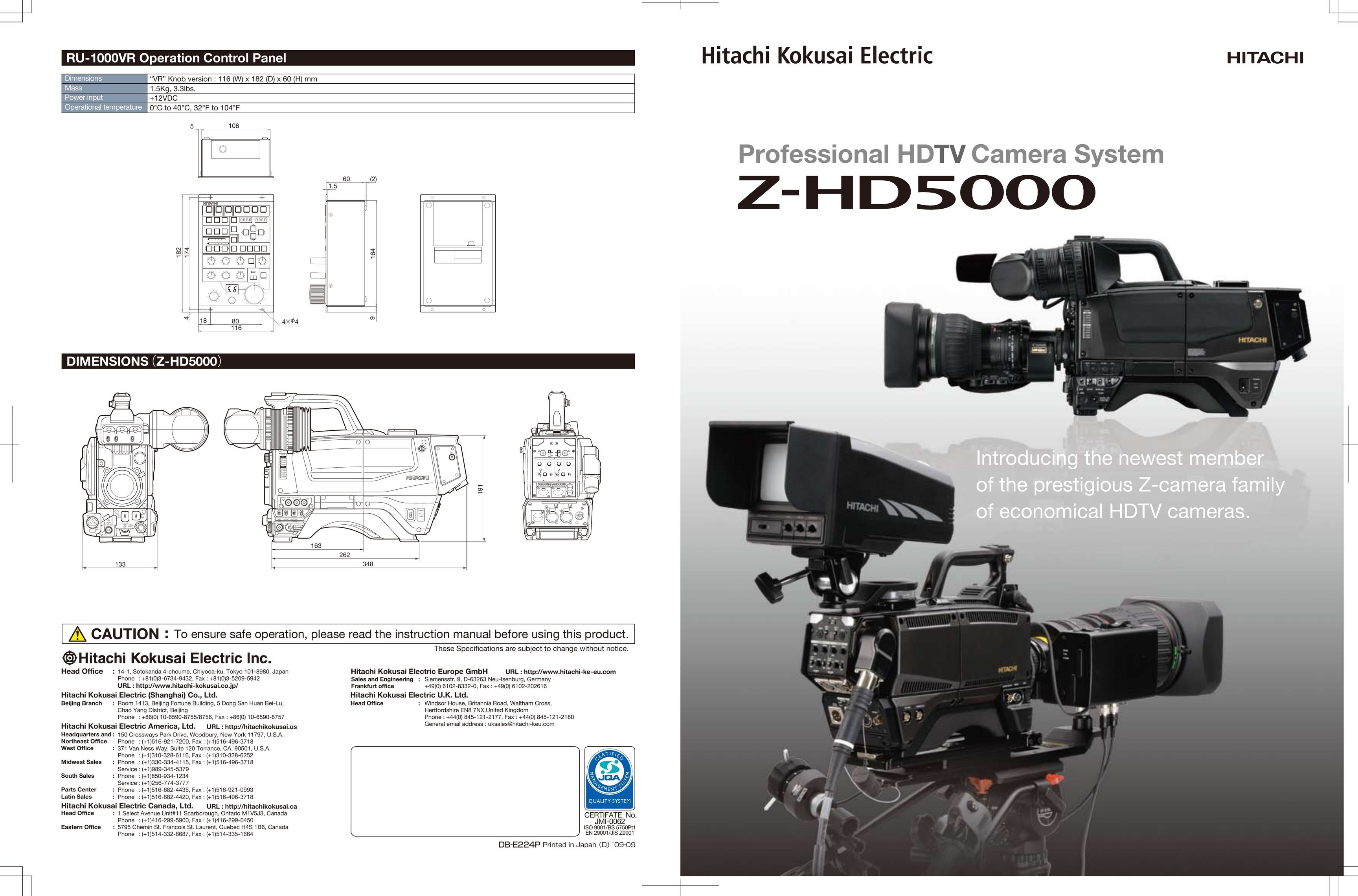 Hitachi Z-HD5000 Cookware User Manual