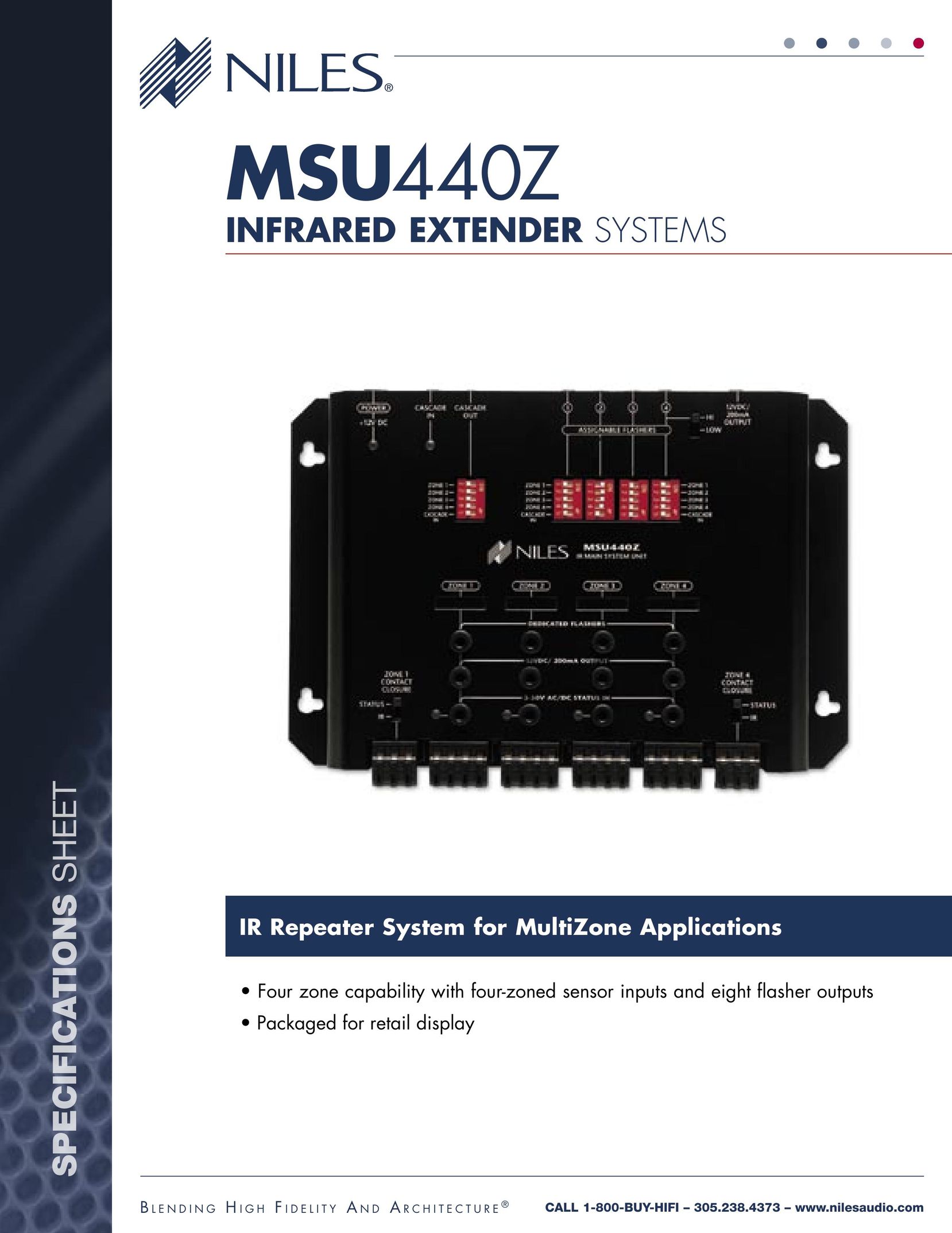 Niles Audio MSU440Z Crepe Maker User Manual