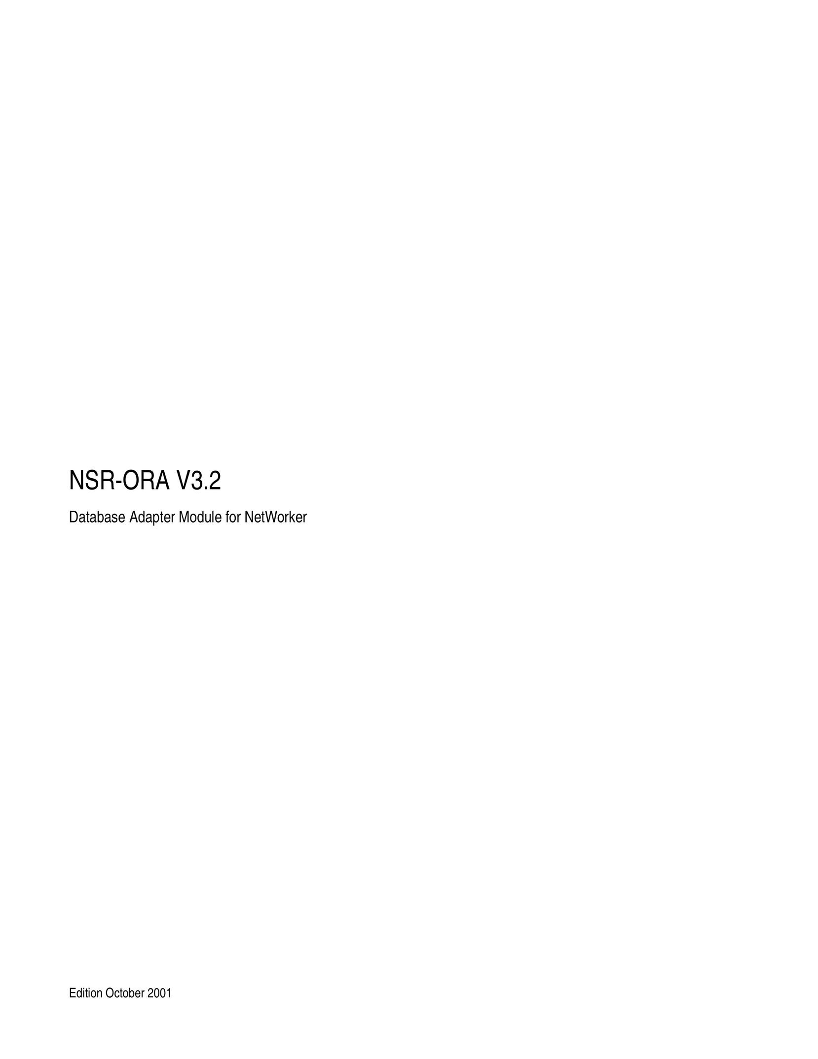 3Com NSR-ORA V3.2 Dishwasher User Manual