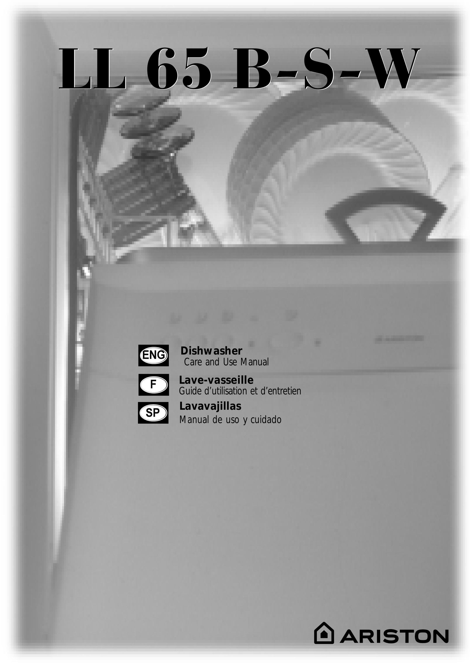 Ariston LL 65 B-S-W Dishwasher User Manual