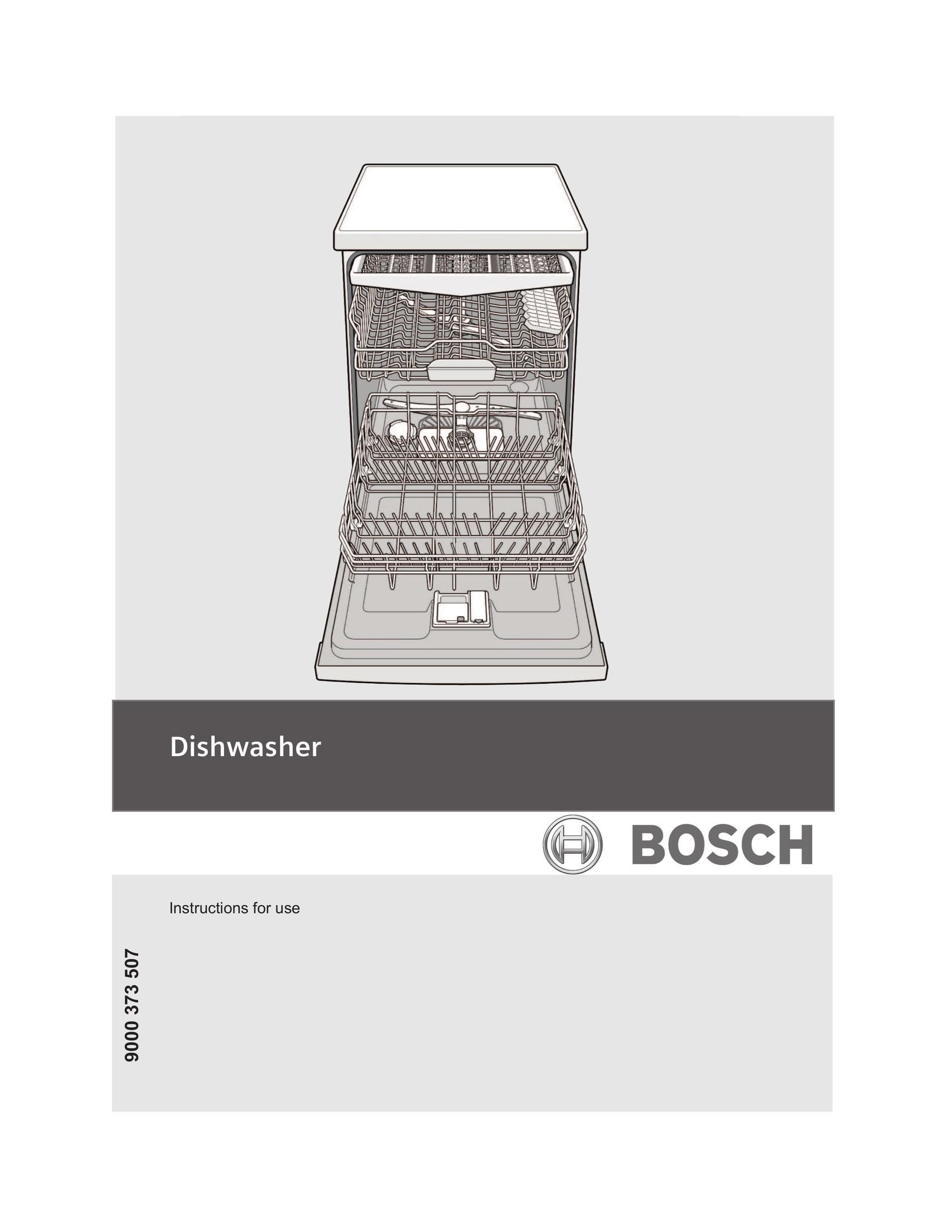 Bosch Appliances 9000373507 Dishwasher User Manual