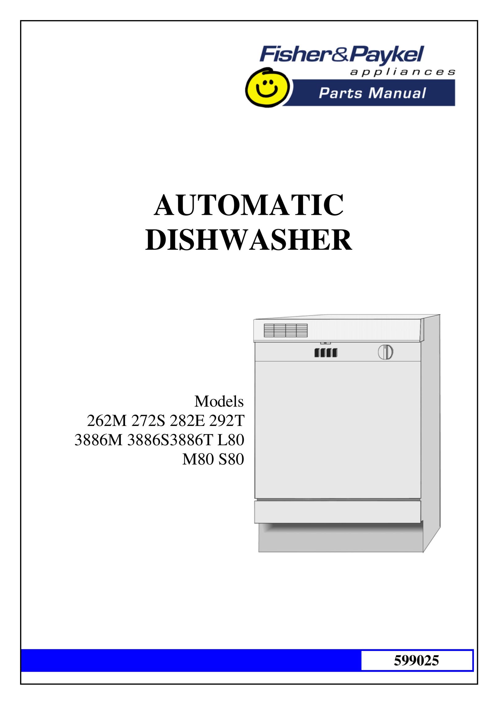 Fisher & Paykel 3886M Dishwasher User Manual
