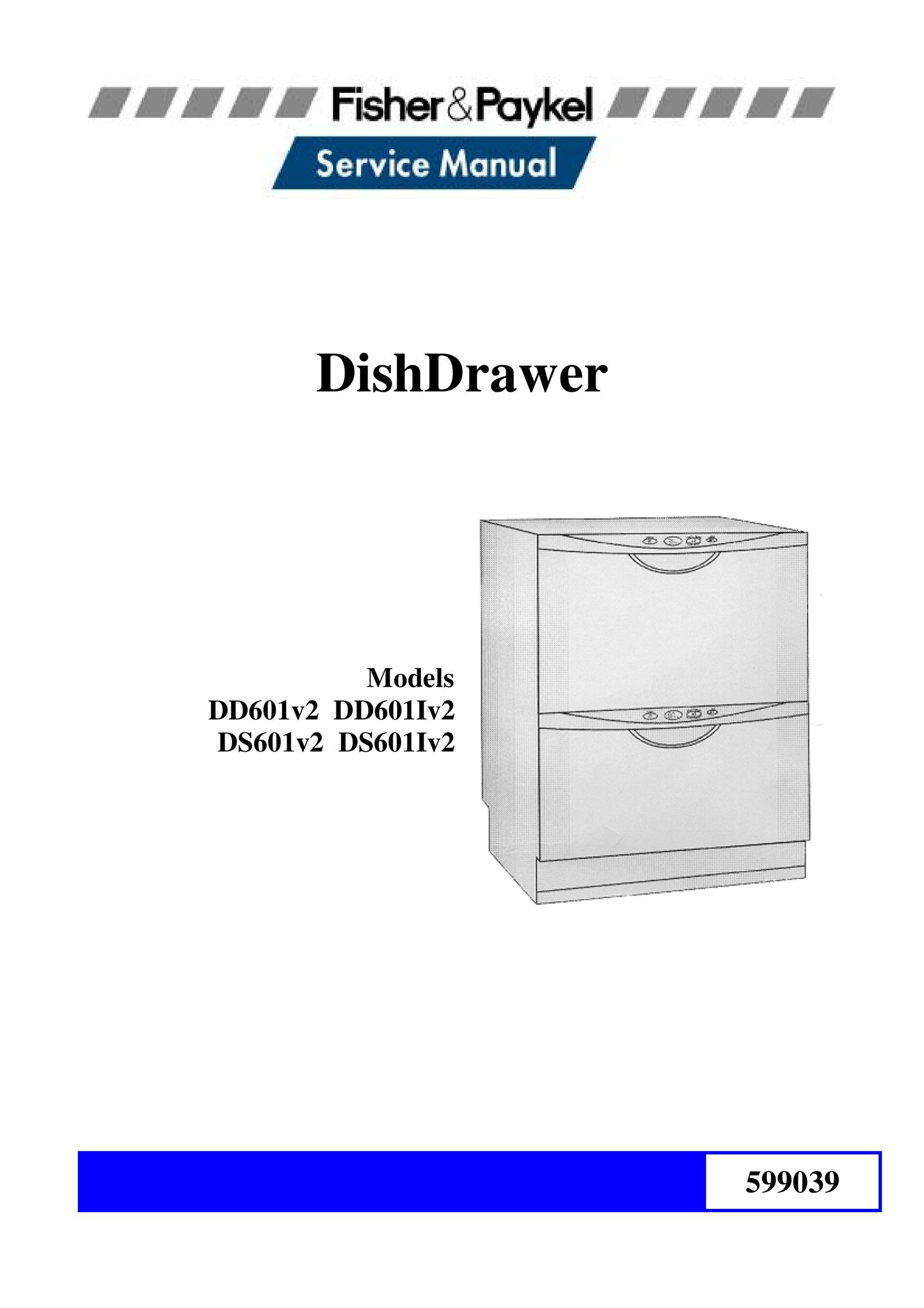 Fisher & Paykel DD601IV2 Dishwasher User Manual