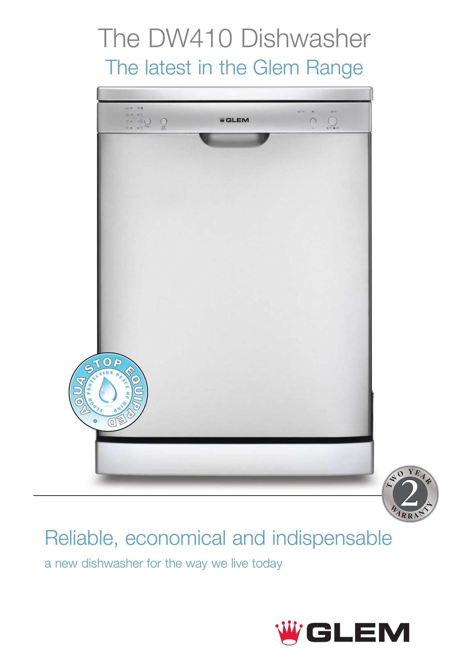 Glem Gas:Emilia DW410 Dishwasher User Manual