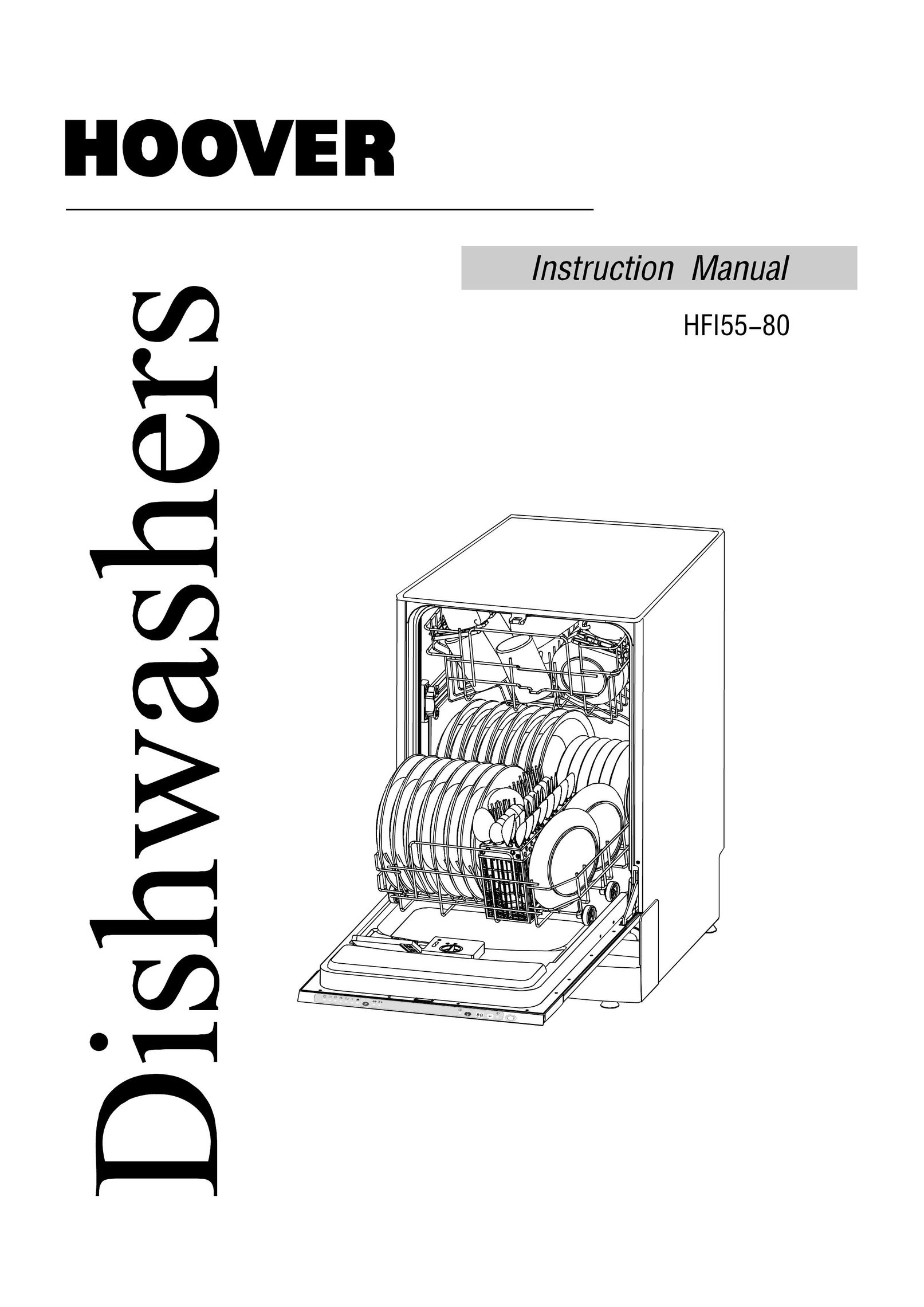 Hoover HF155-80 Dishwasher User Manual