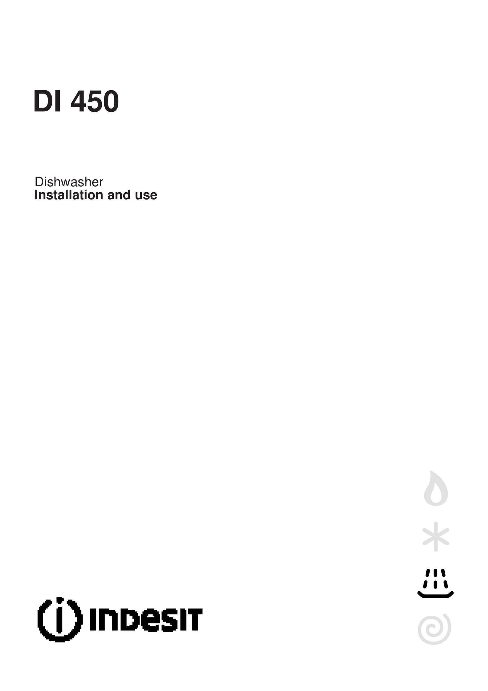 Indesit DI 450 Dishwasher User Manual